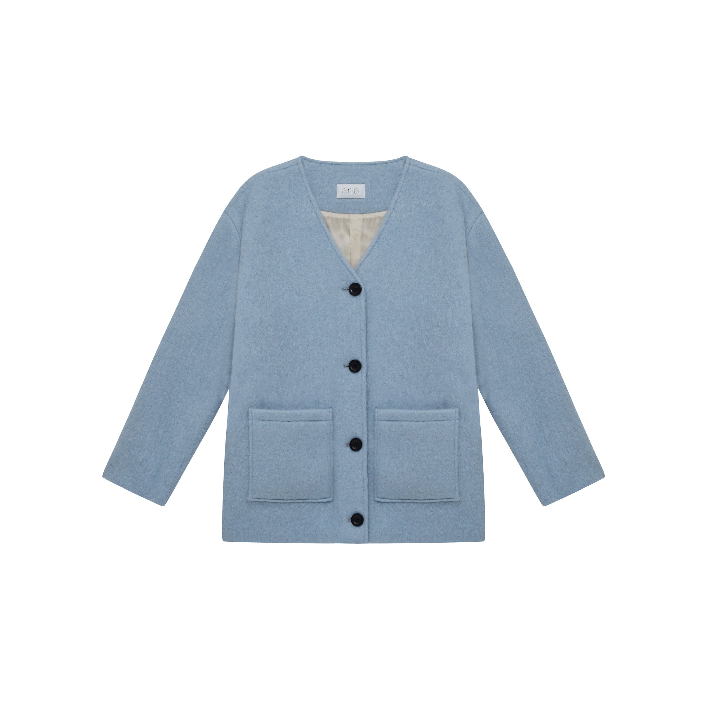 WOOL MOHAIR JACKET_LIGHT BLUE