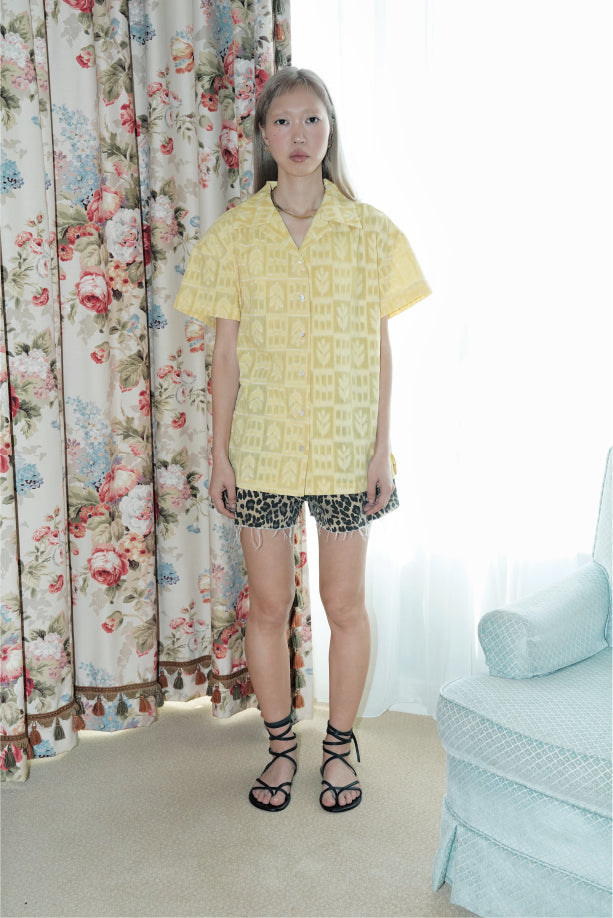 LEOPARD PRINTED TUCK SHORTS_LEO