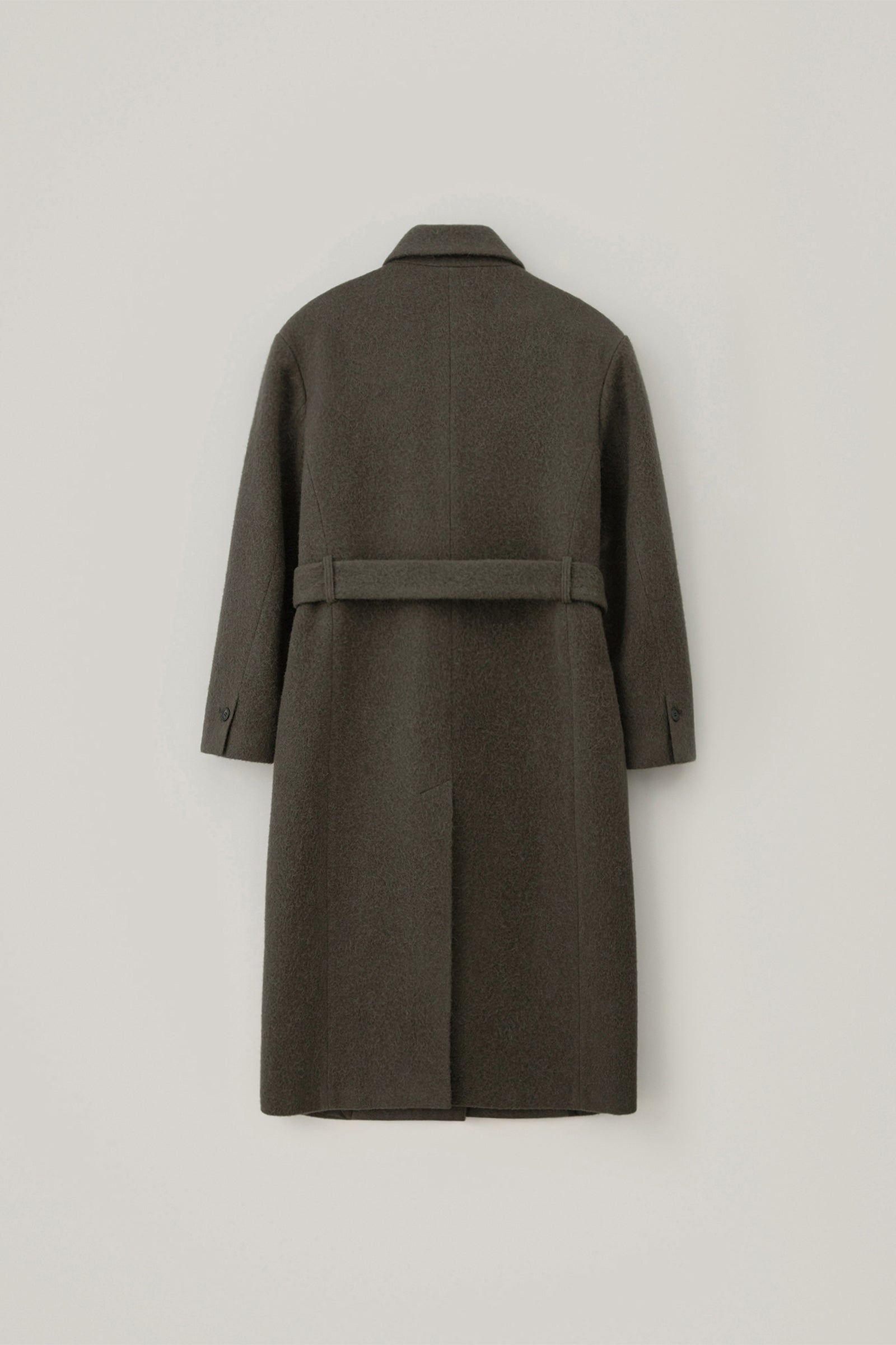 ALPACA DOUBLE COAT_KHAKI