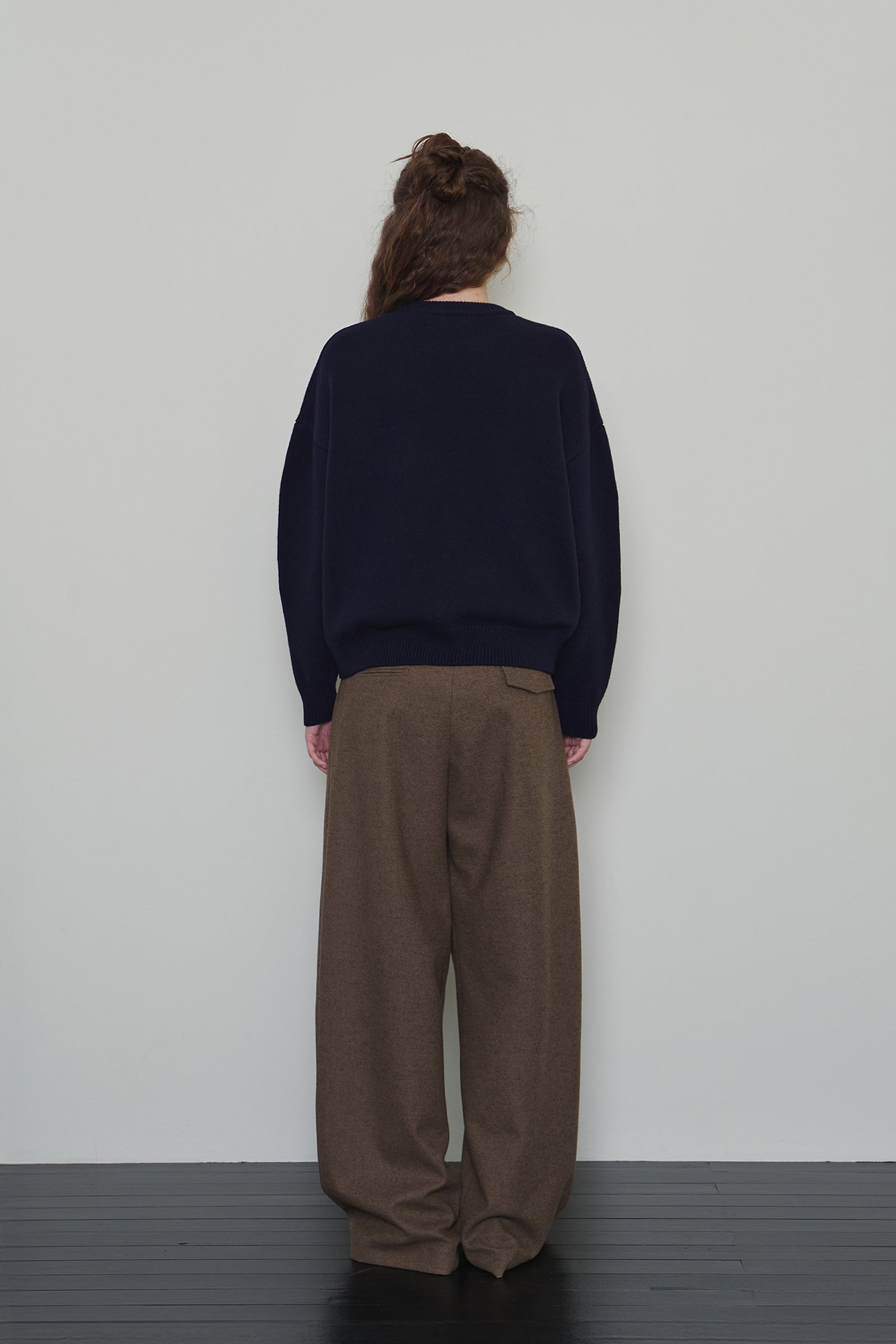 NORDIC WOOL KNIT_NAVY
