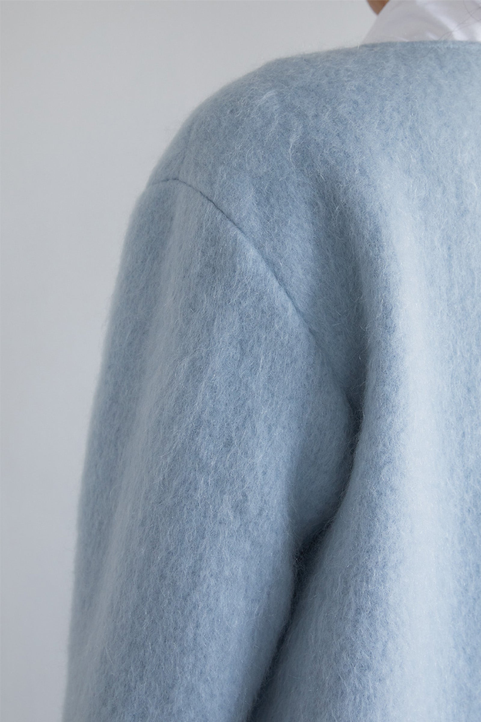 WOOL MOHAIR JACKET_LIGHT BLUE
