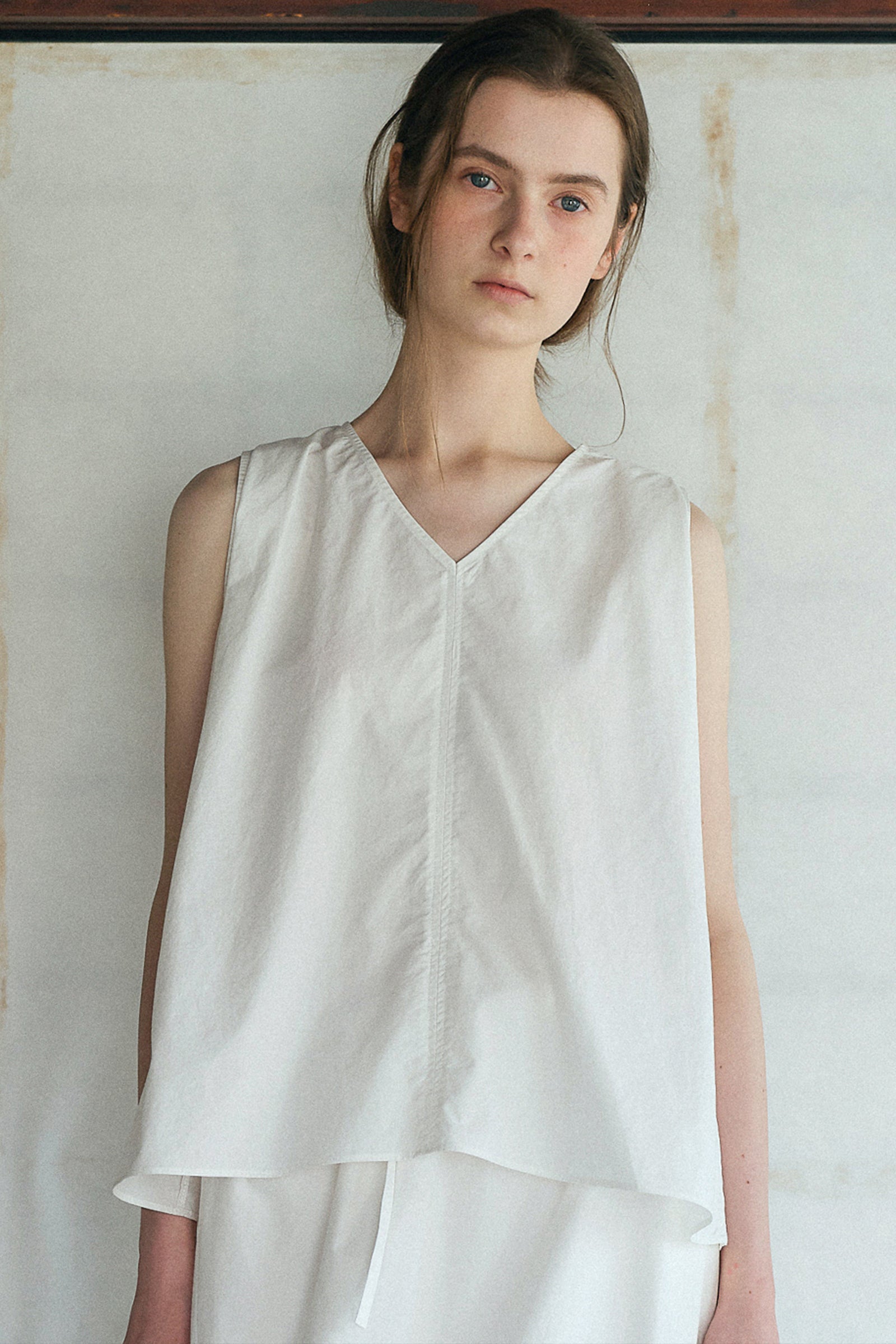 ROYCE SLEEVELESS_IVOIRE