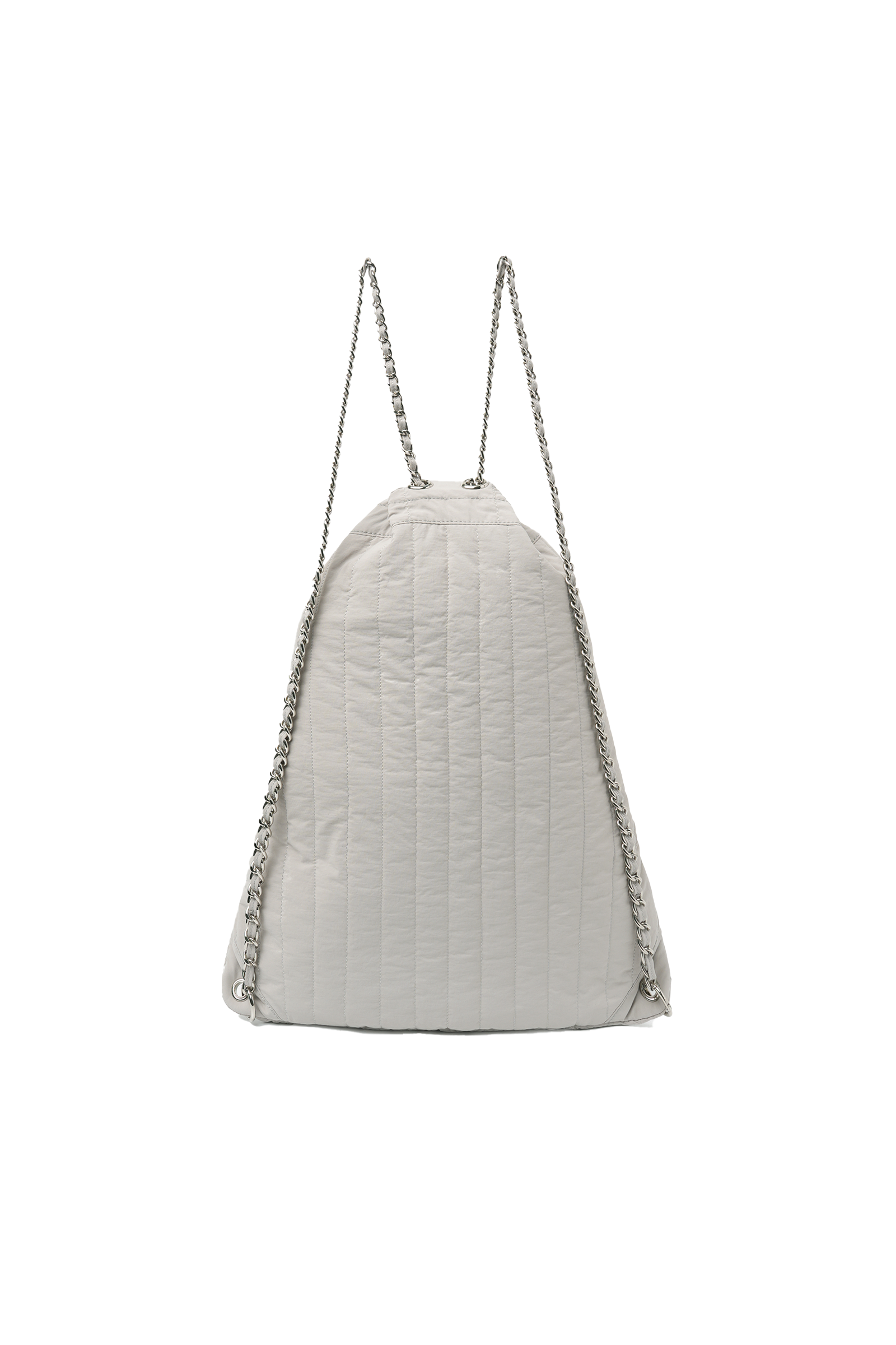RIBBON CHAIN BACKPACK_GRAY