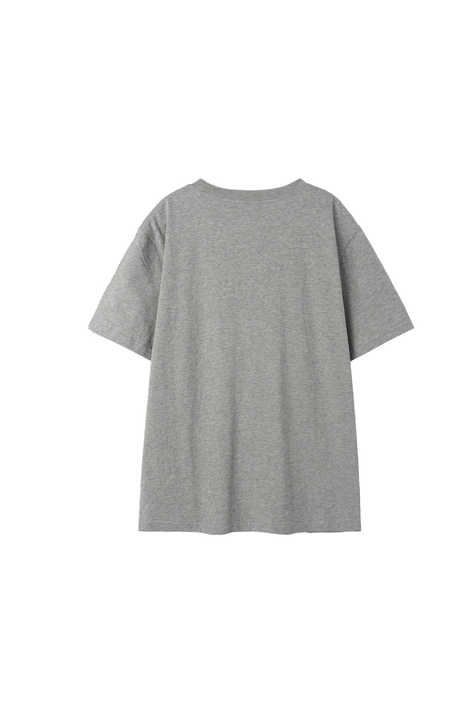 TEE-SHIRT FLEUR JOYFUL_GRIS