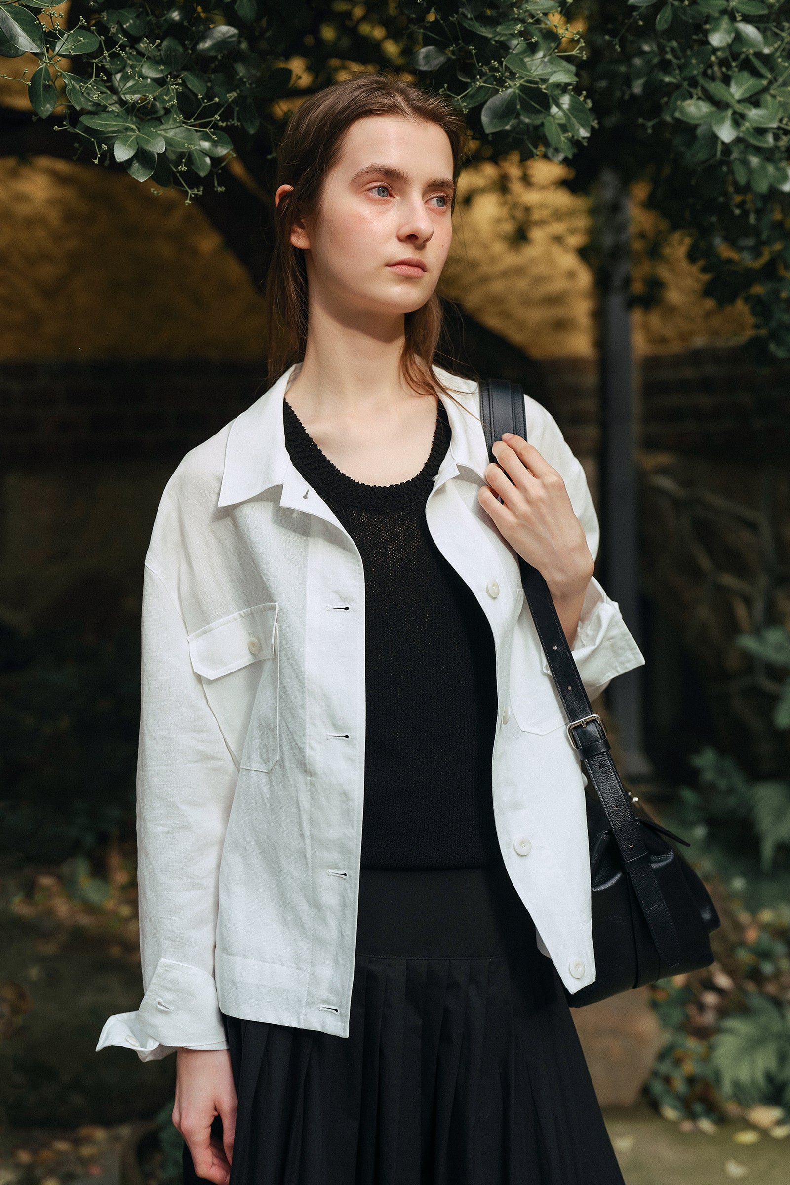 BAKER LINEN JACKET_IVOIRE