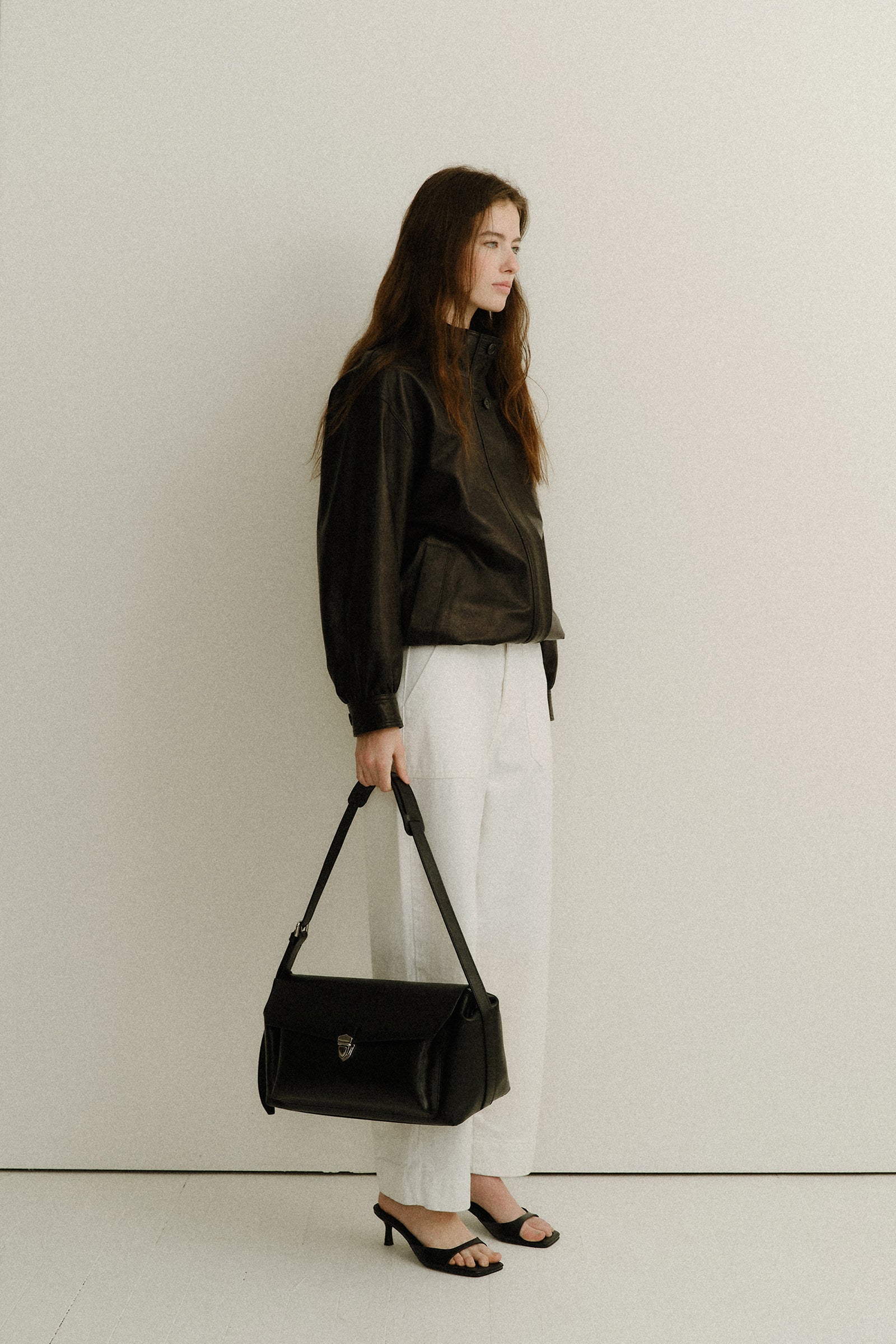 ORLANDO VEGETABLE LEATHER JUMPER_NOIR