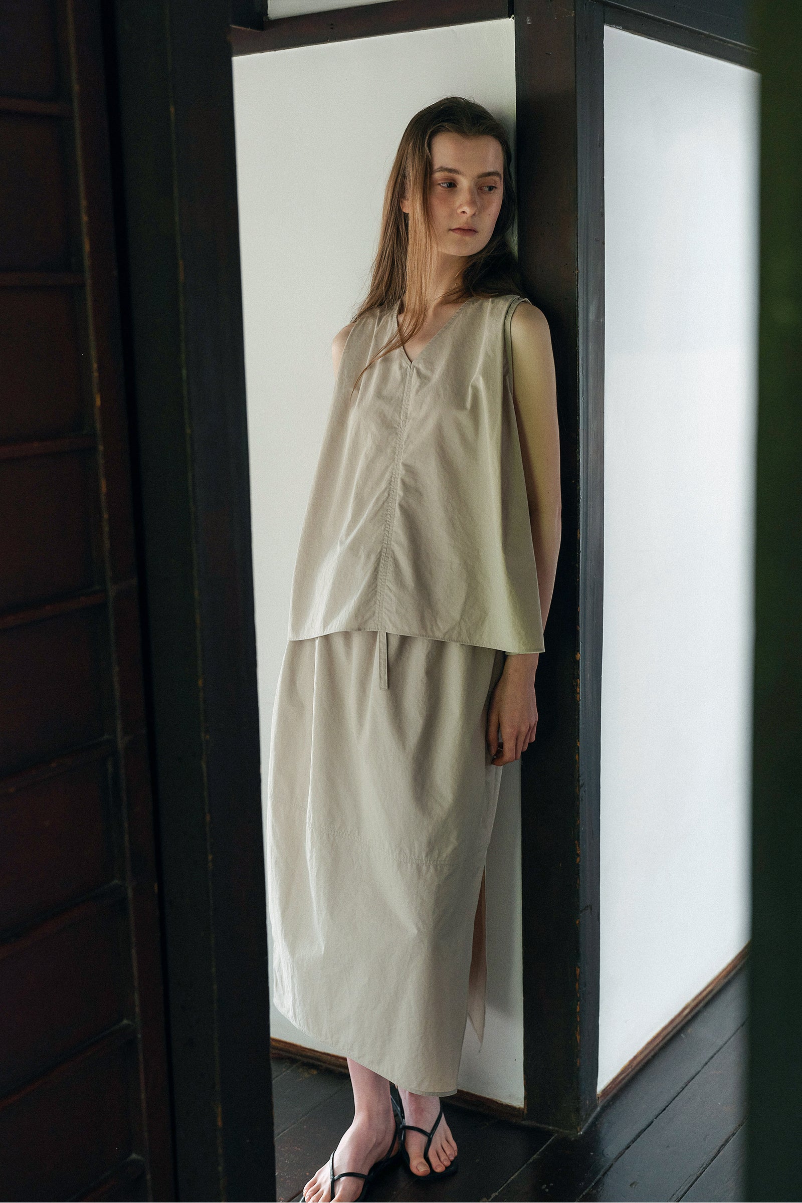 ROYCE SKIRT_MOKA