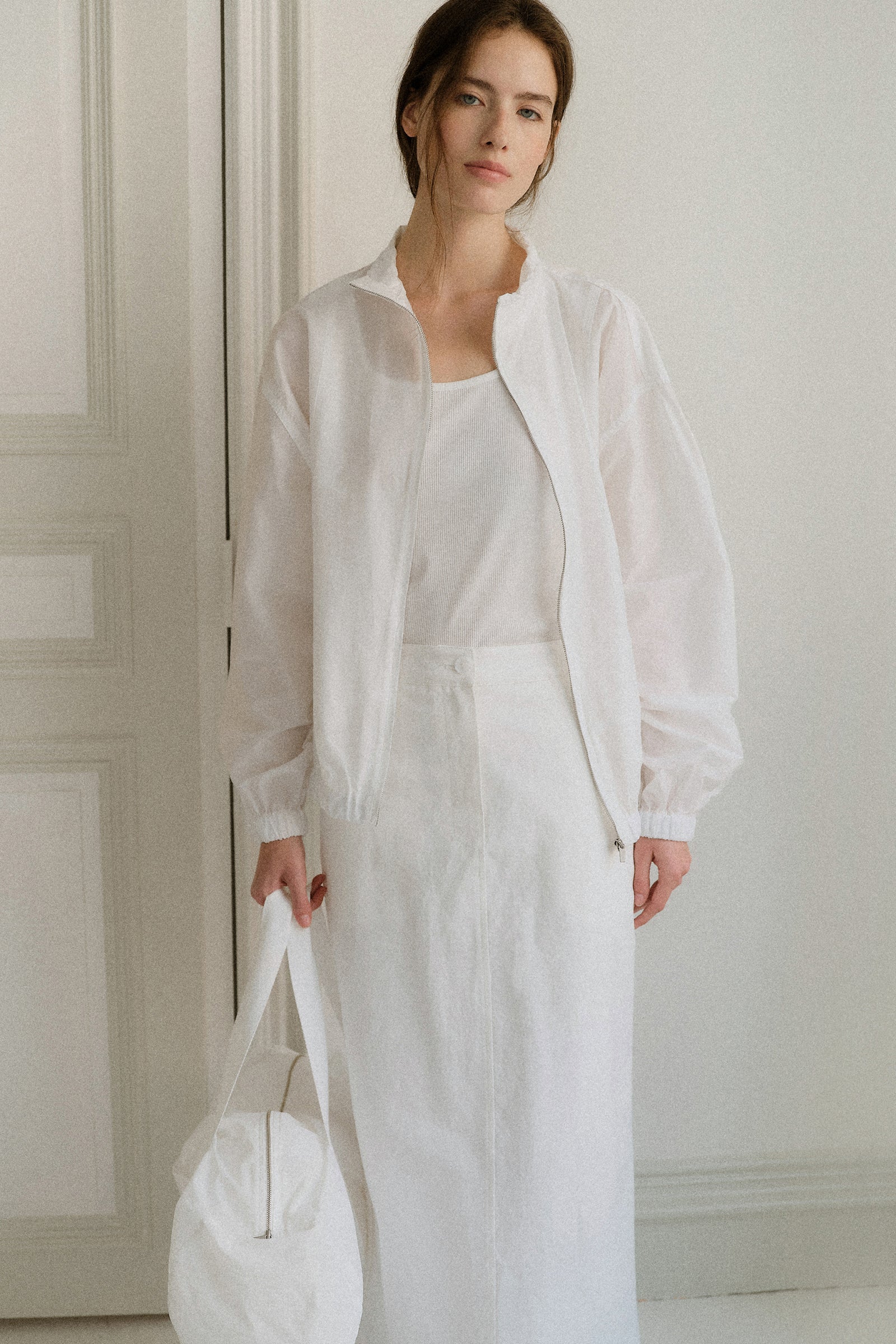 COCOON NYLON DUFFLE BAG_IVORY
