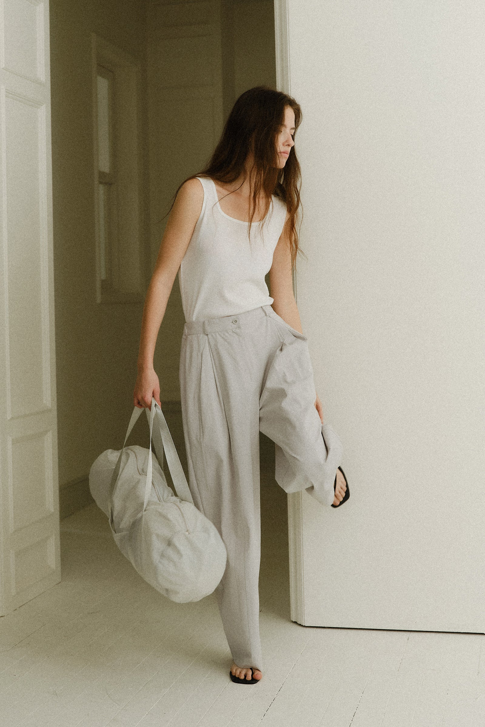 SAC POLOCHON COCON EN NYLON_GRIS