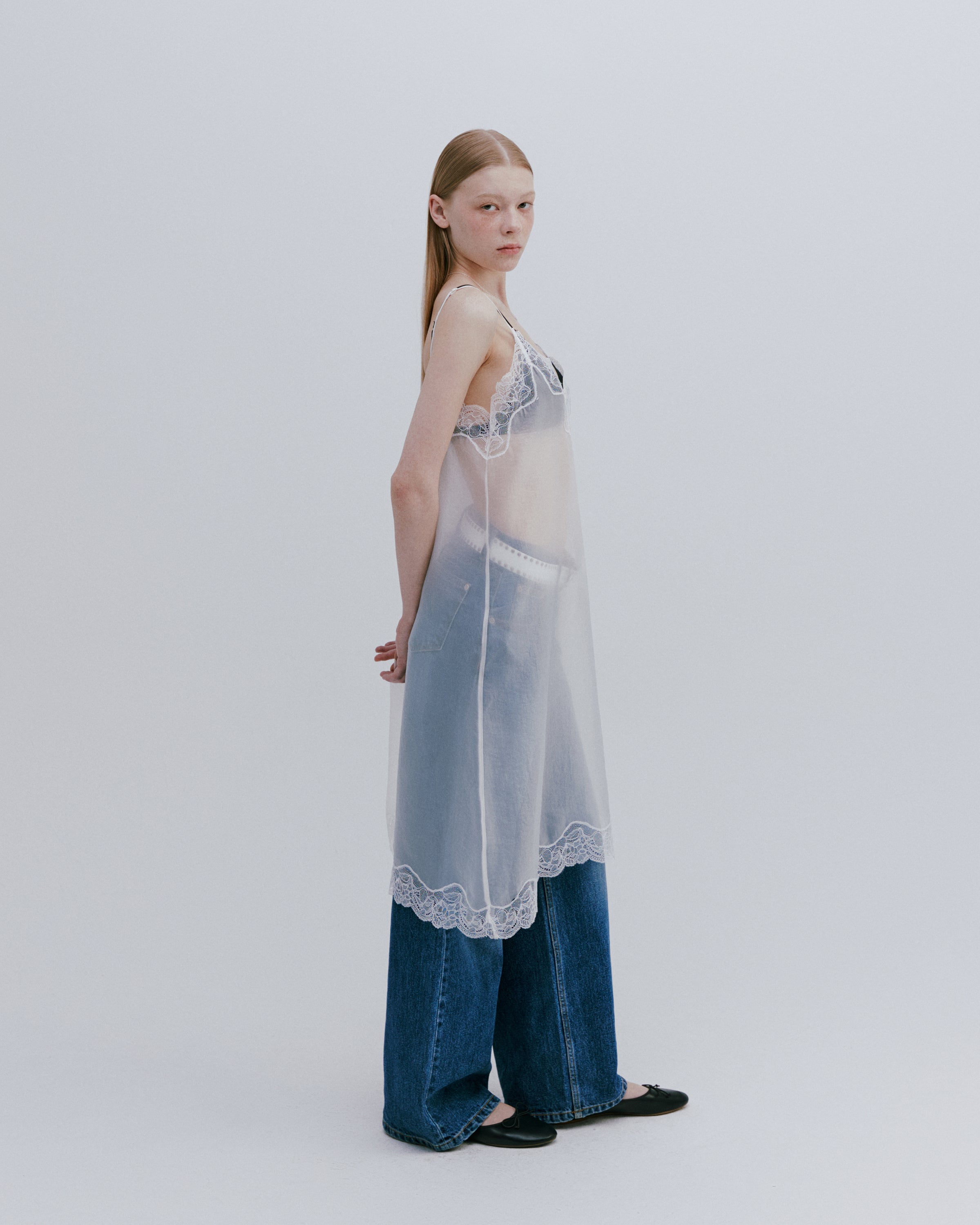 25SS SEE-THROUGH SLIP LAYERED DRESS_WHITE