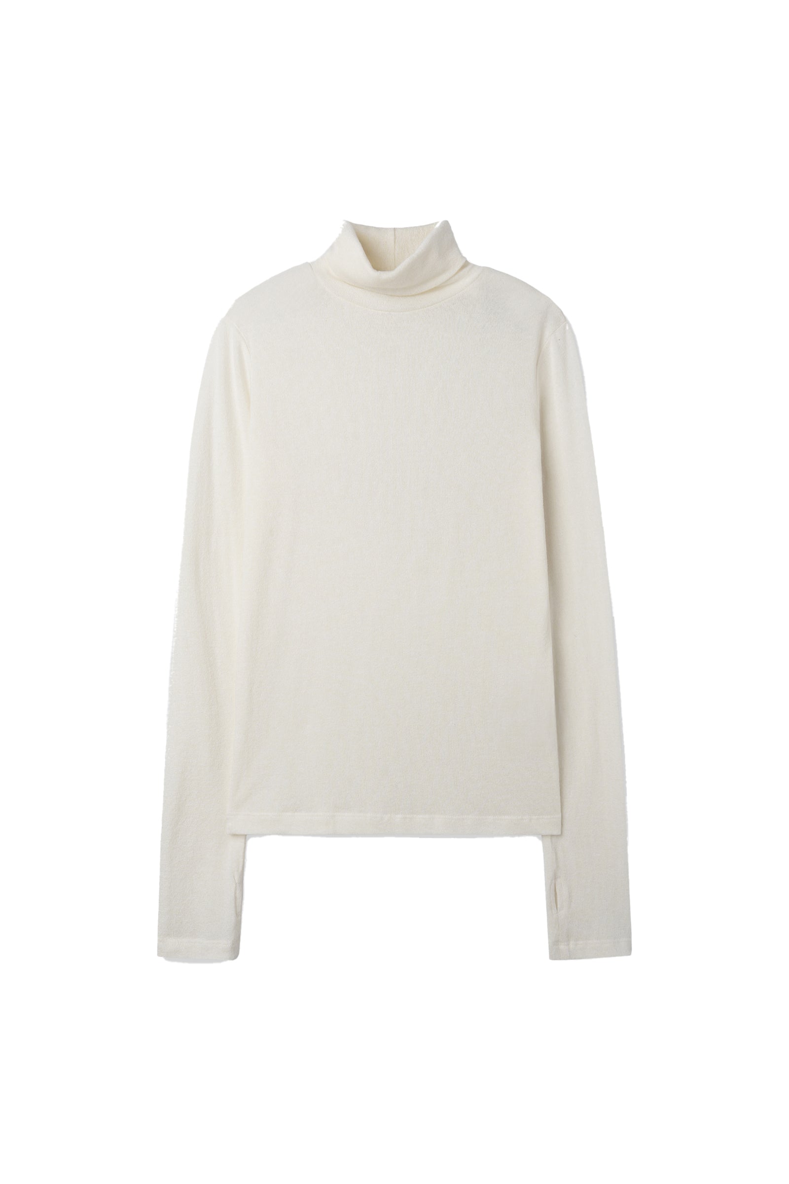 BASIC TURTLENECK T-SHIRT_IVORY