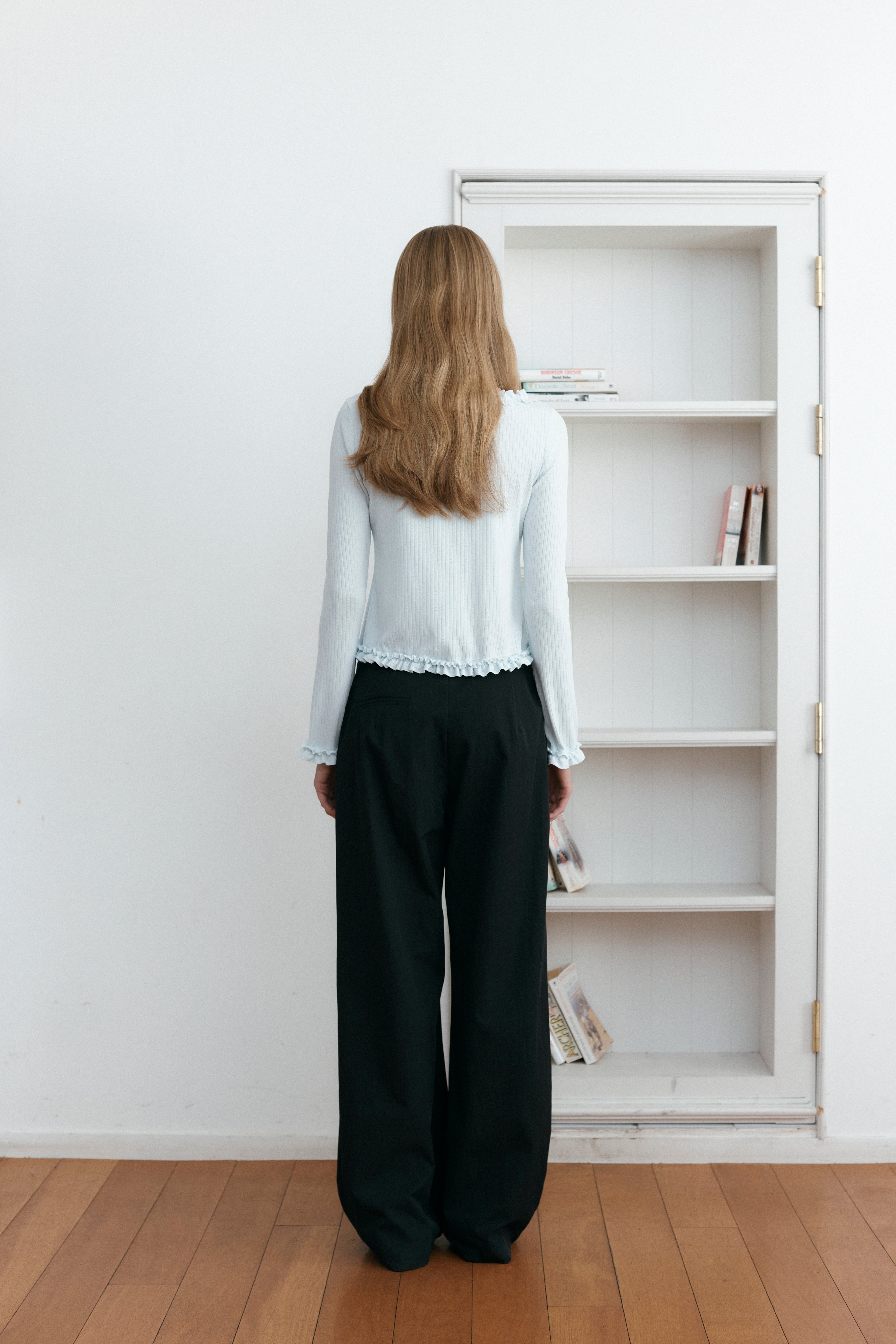 ATYPICAL RIVET PANTS_BLACK