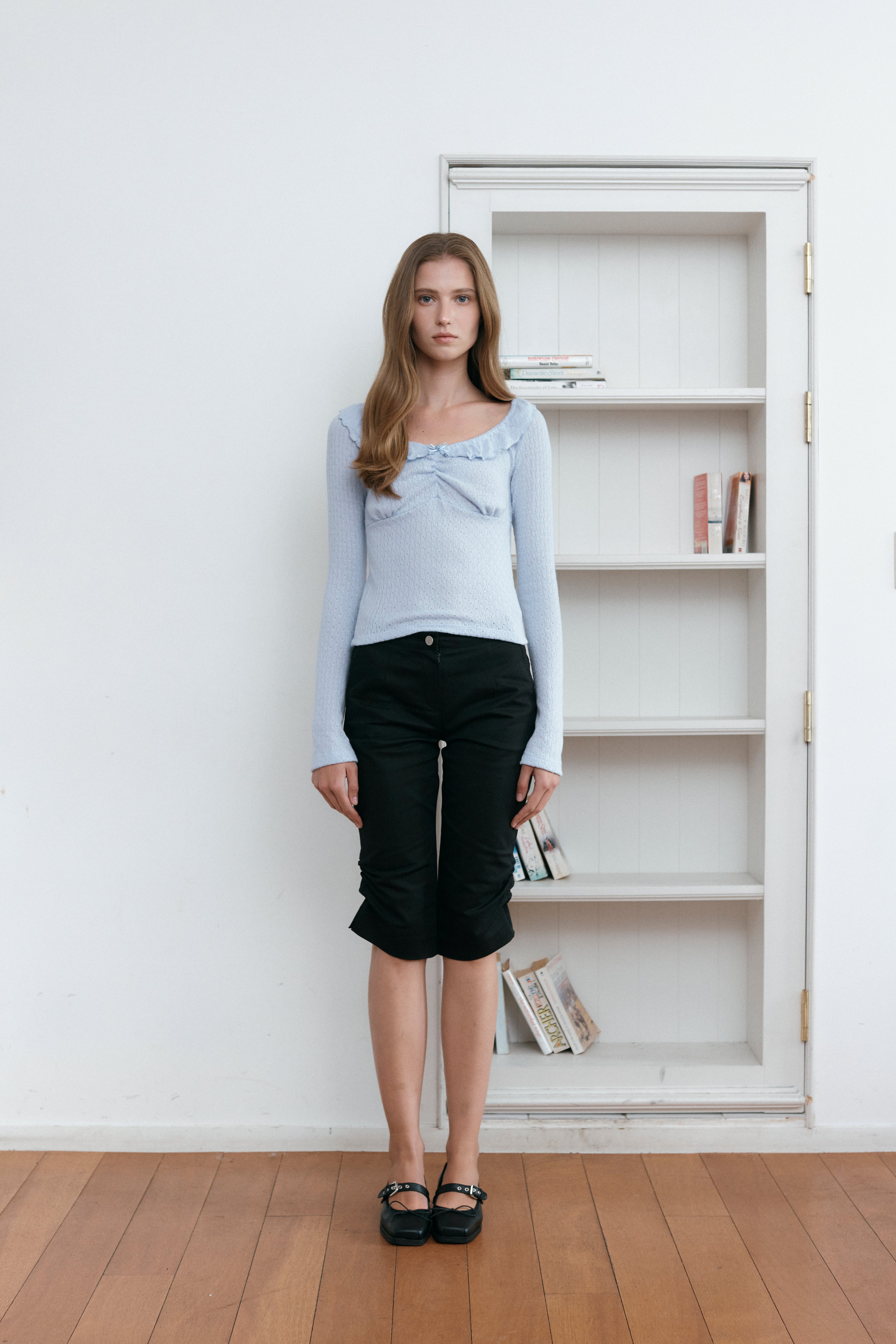 DEEP ROUND FRILL T_SKY BLUE