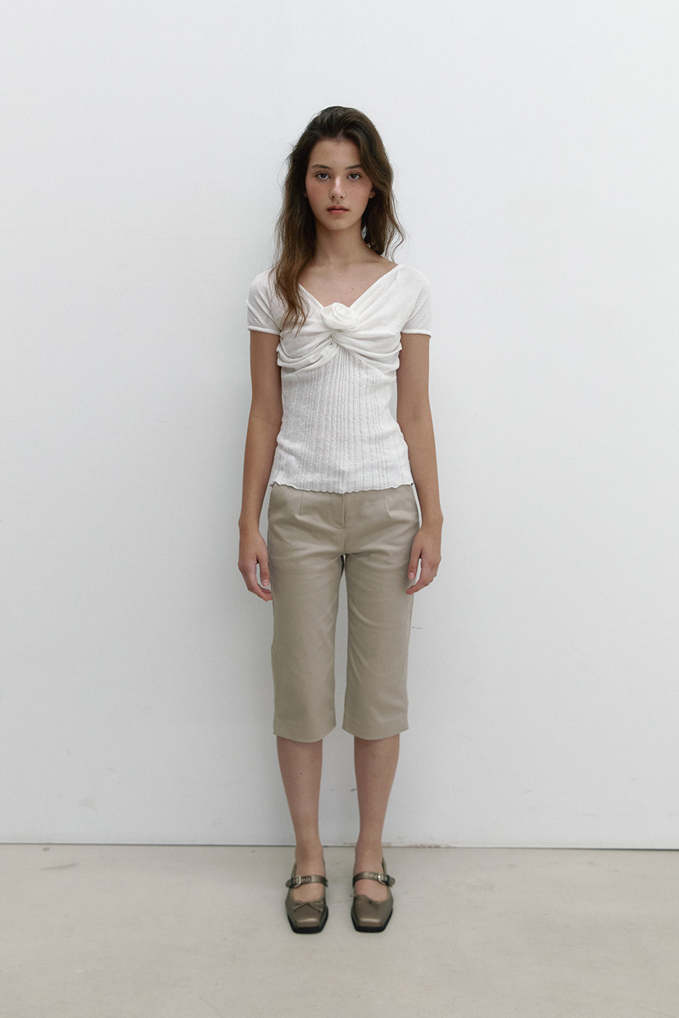 ROSY OFFSHOULDER KNIT_WHITE