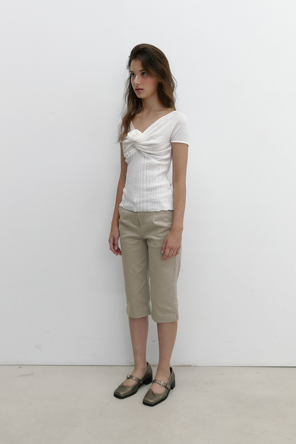 ROSY OFFSHOULDER KNIT_WHITE