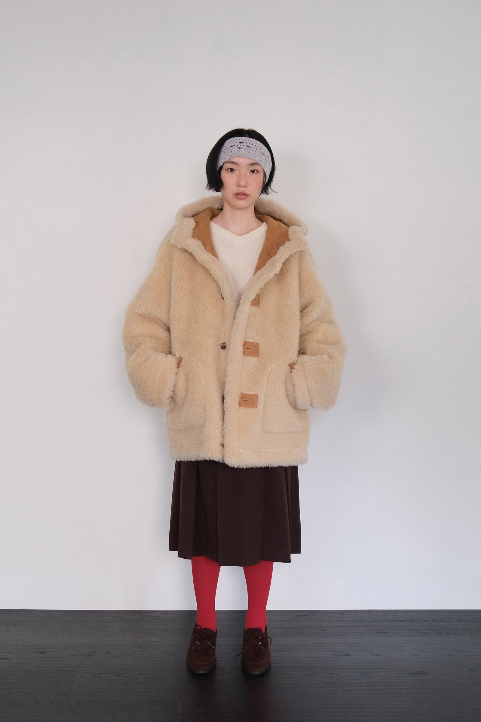 MOUI SHEARLING REVERSIBLE MUSTANG_BEIGE