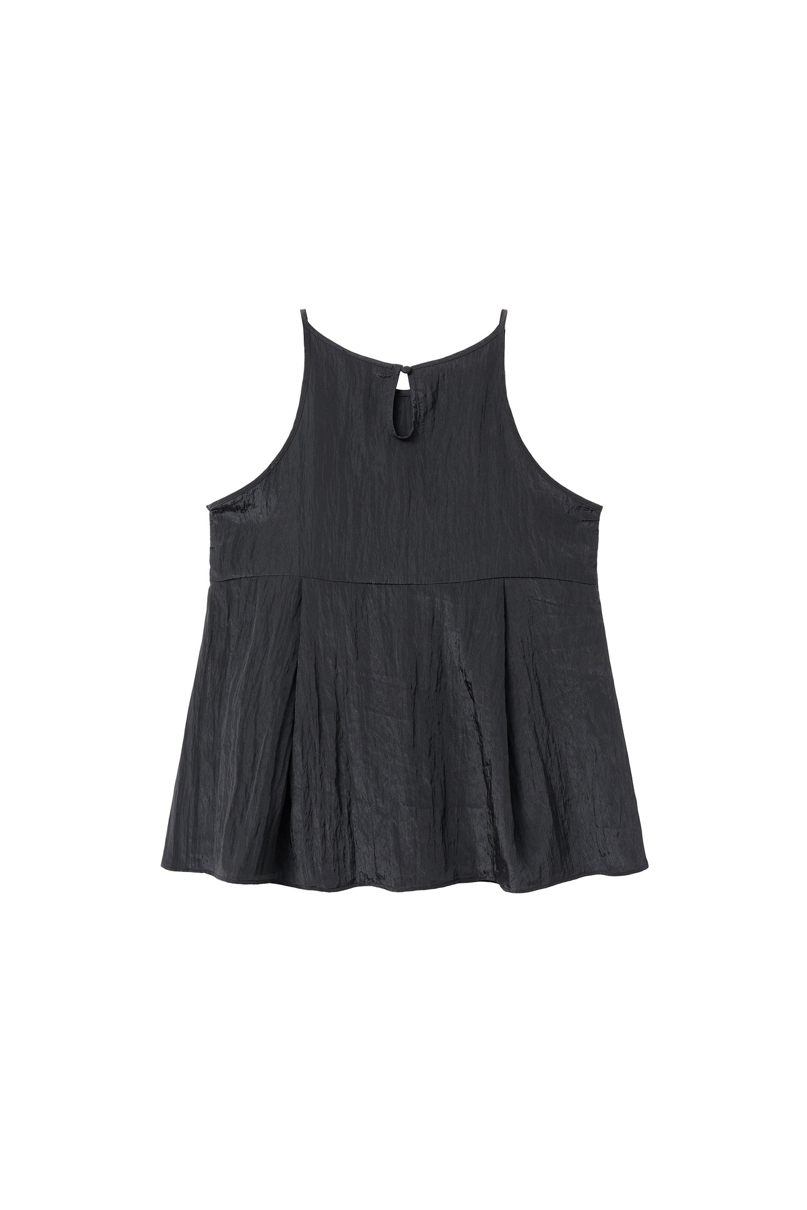 CHIFFON BOHEMIAN MAXY DRESS_ NOIR
