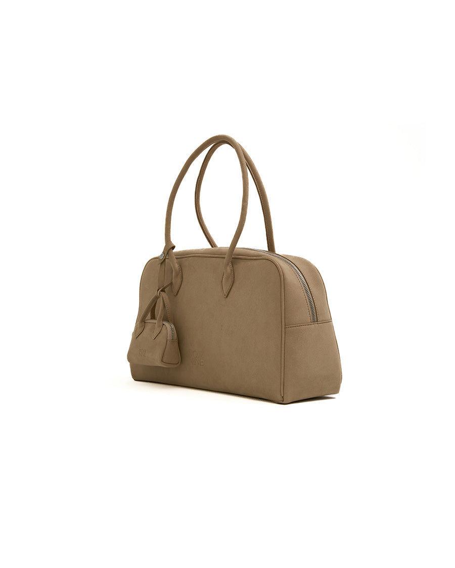 SUEDE HUG BAG_BEIGE