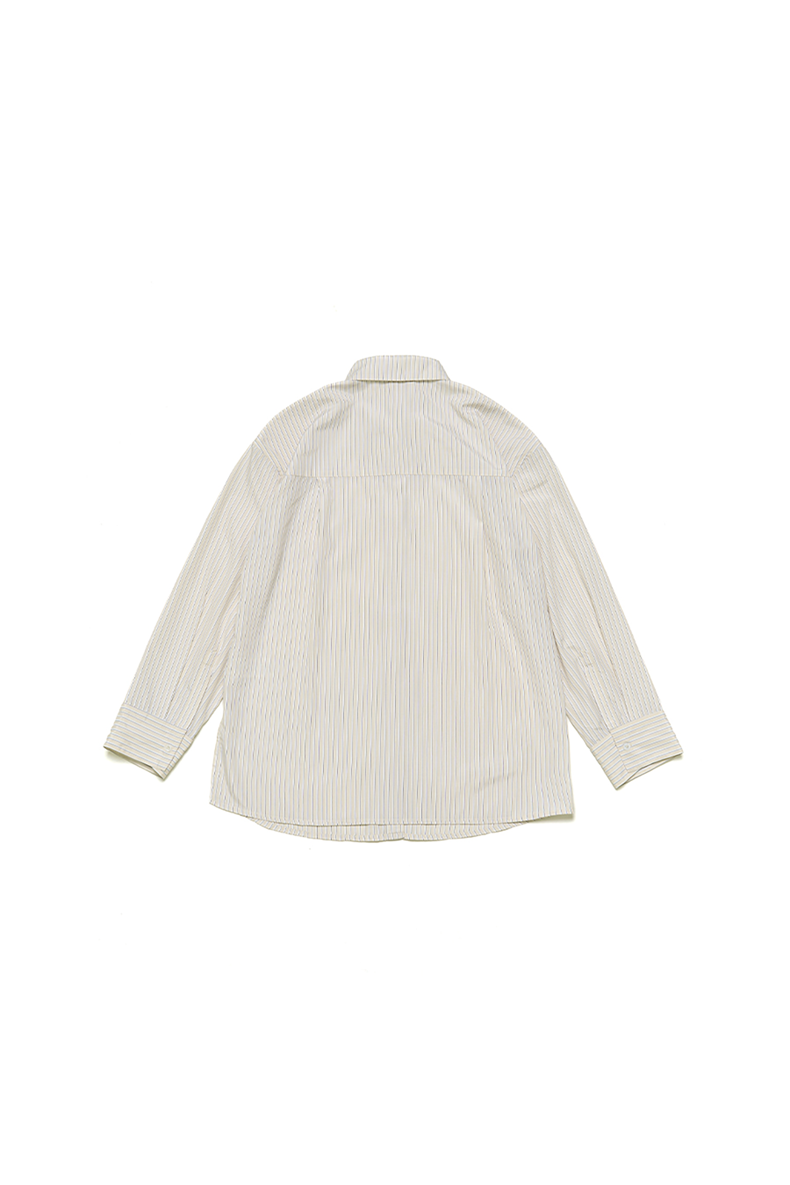 MULTI STRIPE COTTON SHIRTS_BEIGE