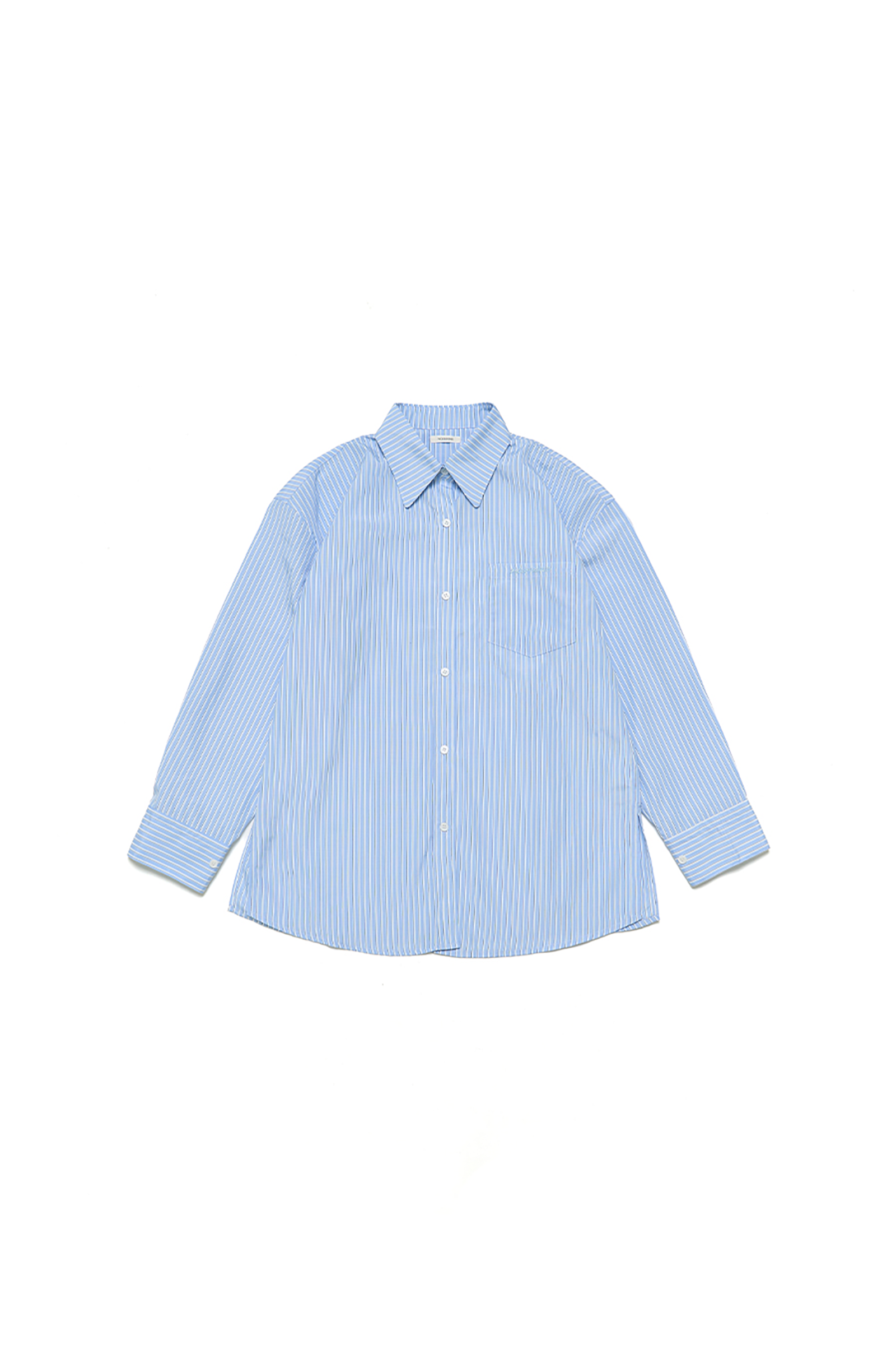MULTI STRIPE COTTON SHIRTS_BLUE