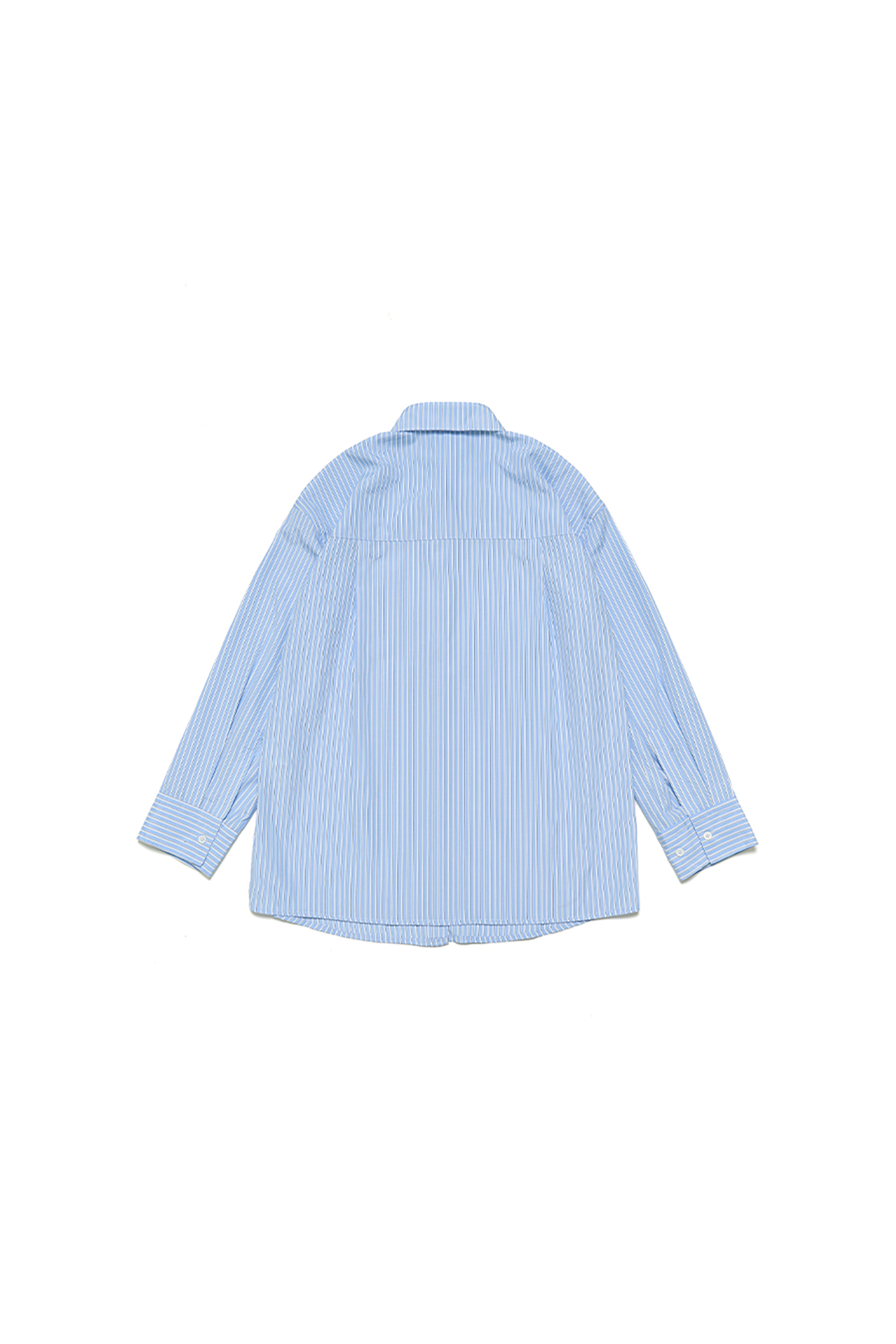 MULTI STRIPE COTTON SHIRTS_BLUE