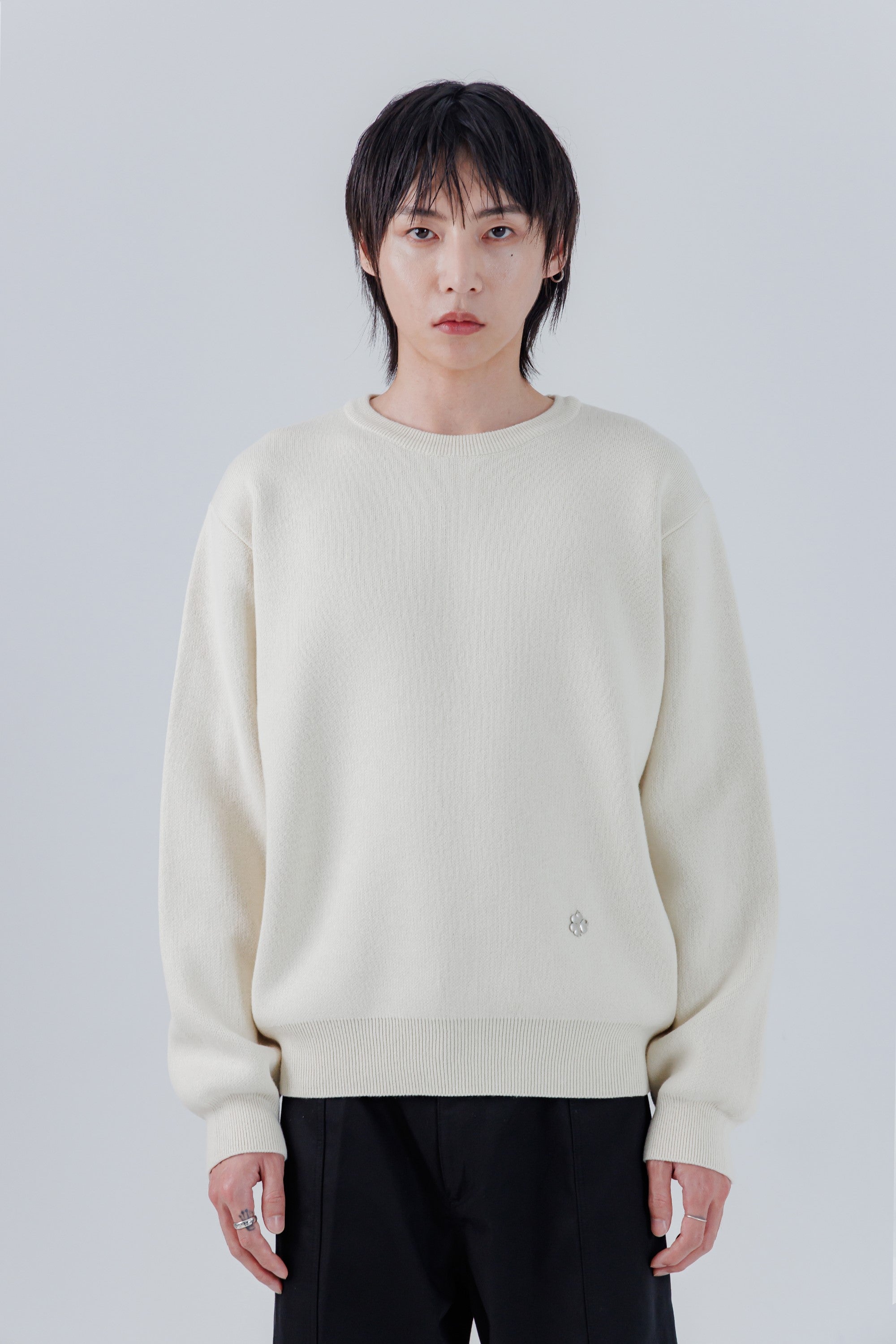 PULL STANDARD_BLANC CRÈME