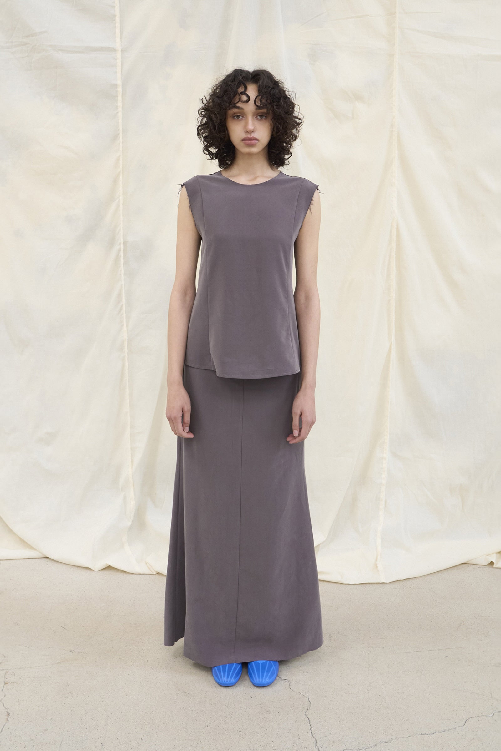 BREEZE SKIRT_GREY