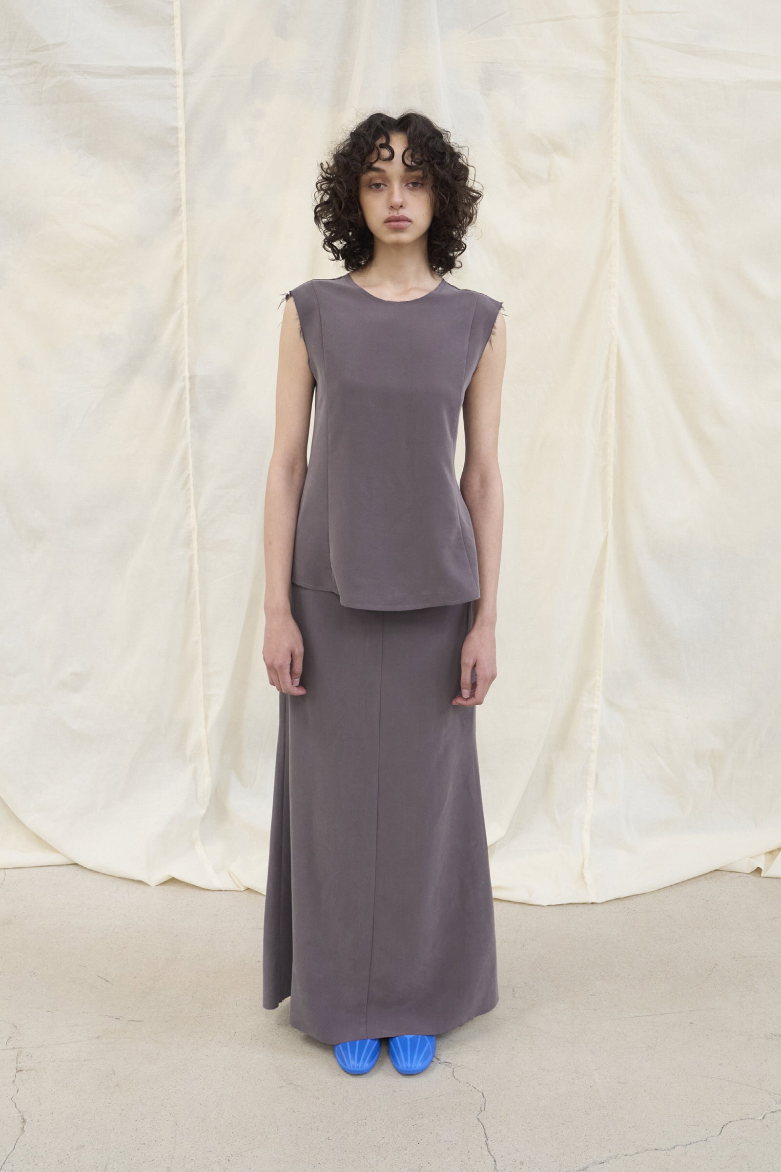 BREEZE SKIRT_GREY
