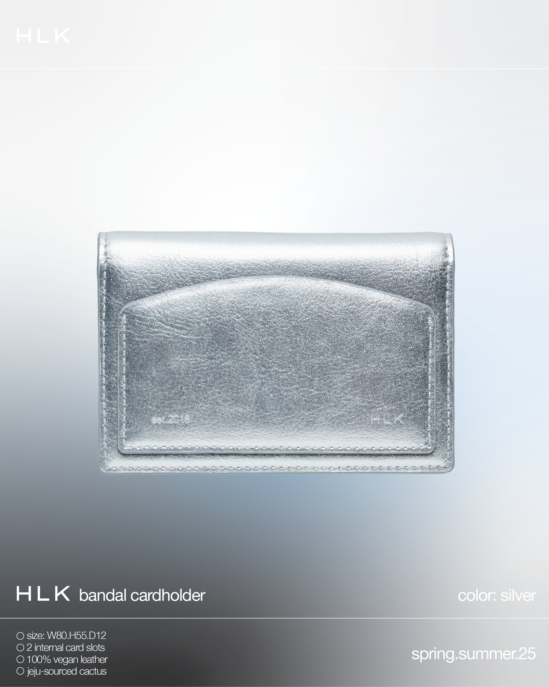 BANDAL CARDHOLDER_SILVER