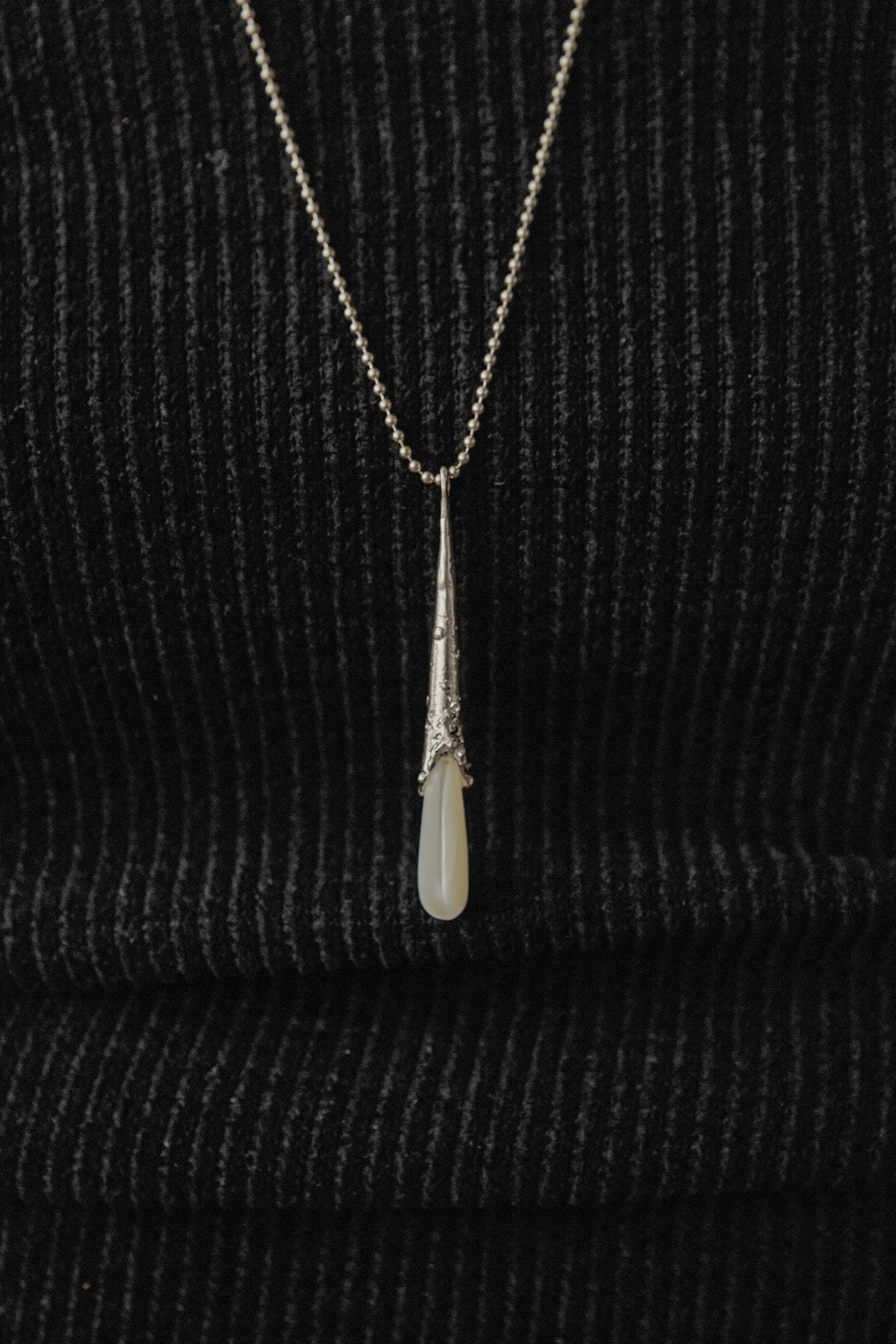 COLLIER GOUTTE BLANCHE_CLASSIQUE