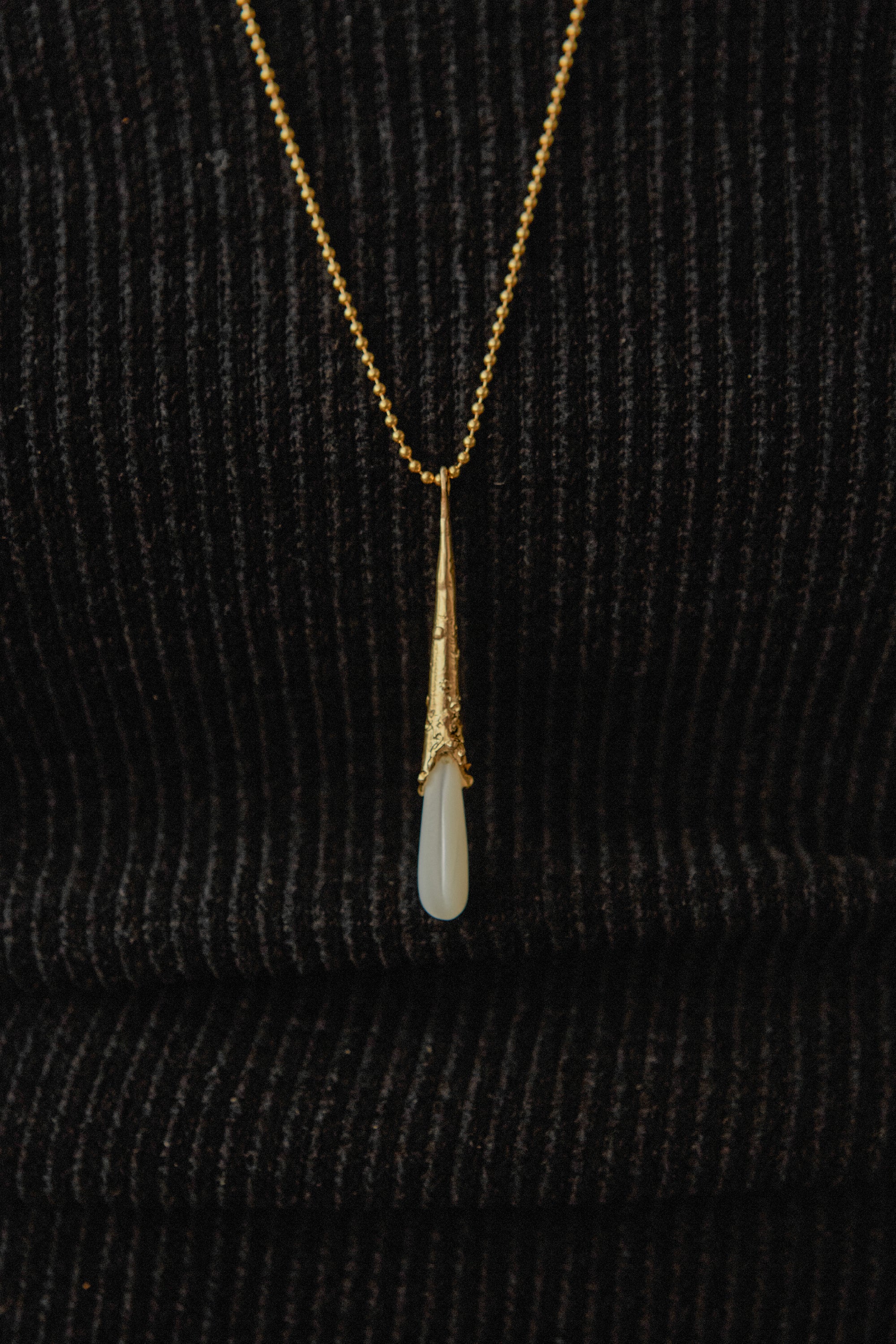 COLLIER GOUTTE BLANCHE_CLASSIQUE