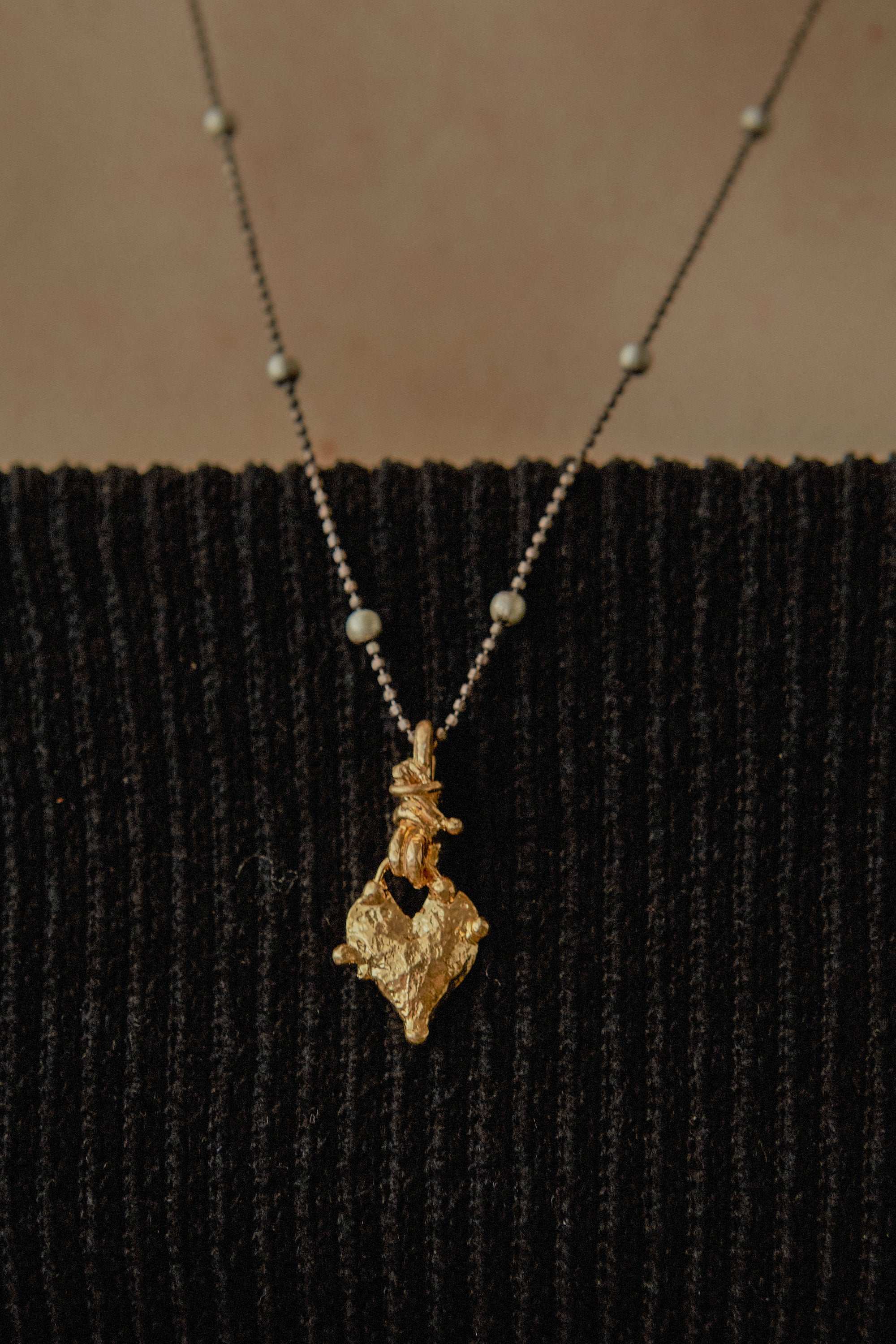 COLLIER NŒUD-CŒUR