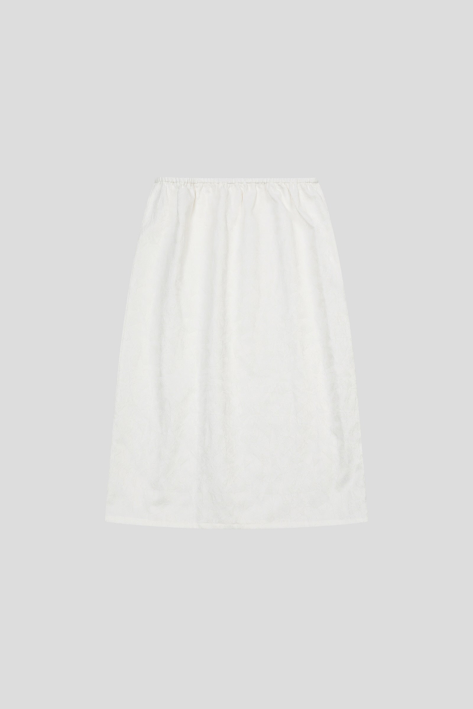JACQUARD CLASSIC SKIRT_OAT BEIGE