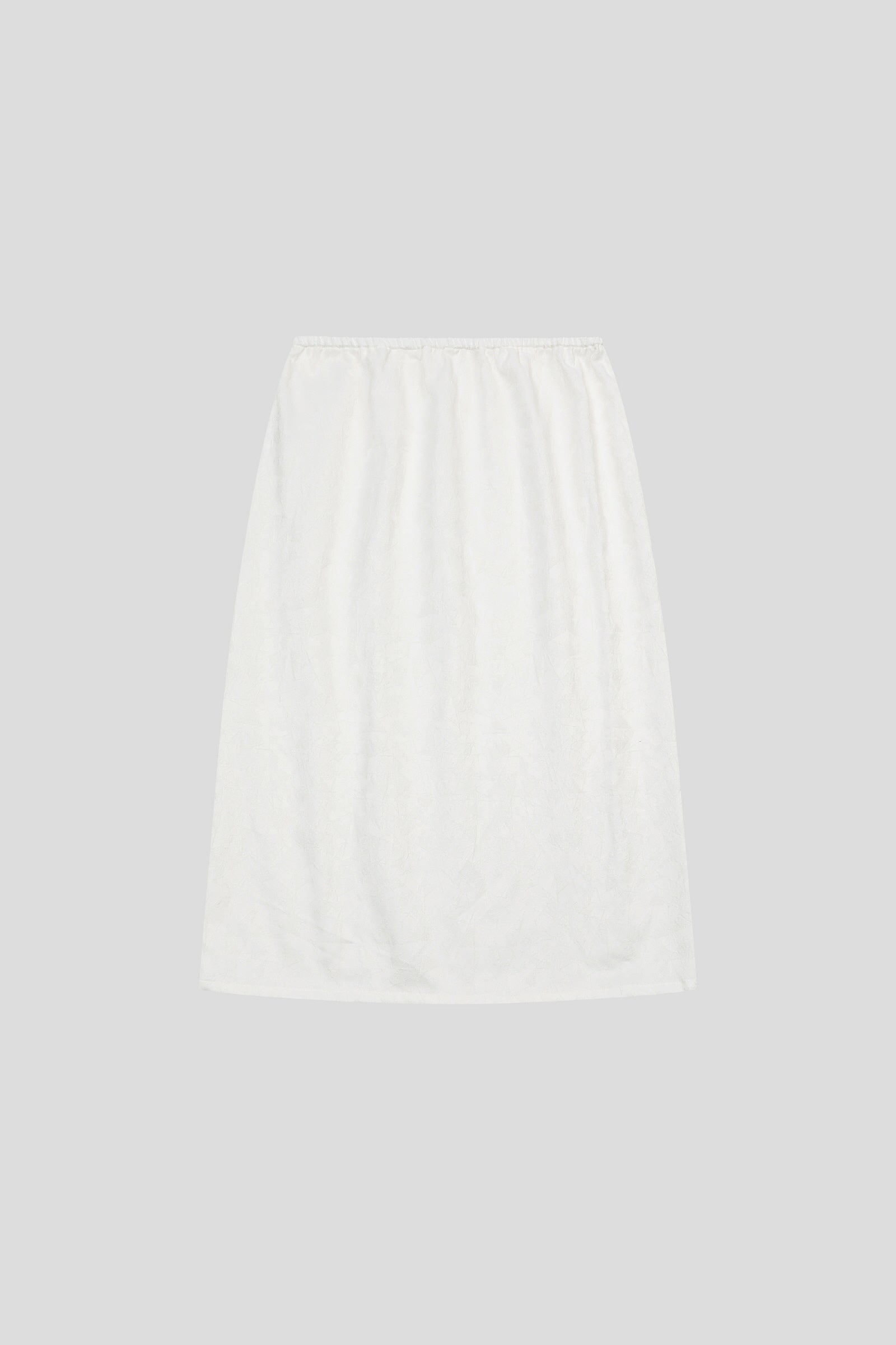JACQUARD CLASSIC SKIRT_OAT BEIGE