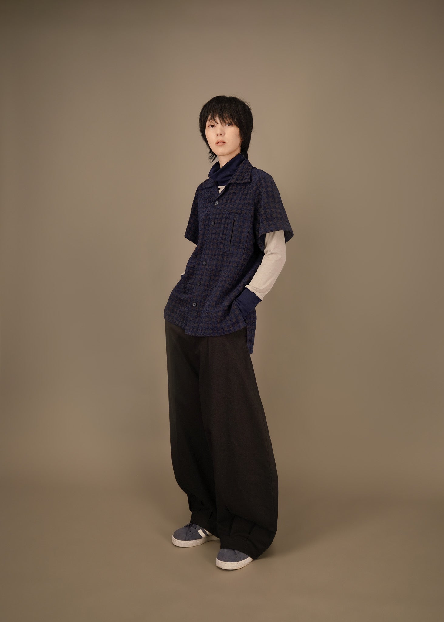 CHEMISE FAIRAN_BLEU ARDOISE