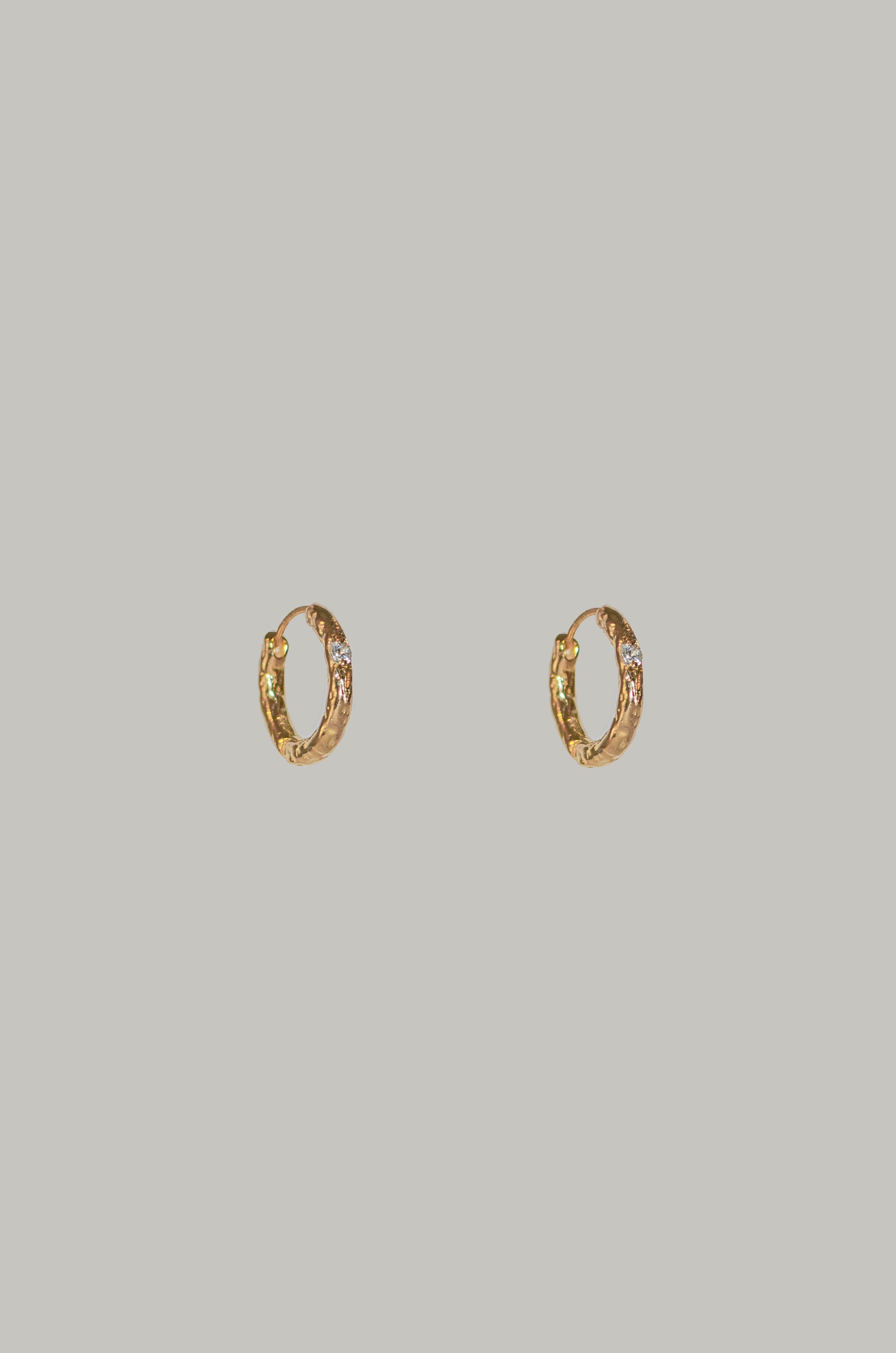 BOUCLES D'OREILLES FONDUES_OR