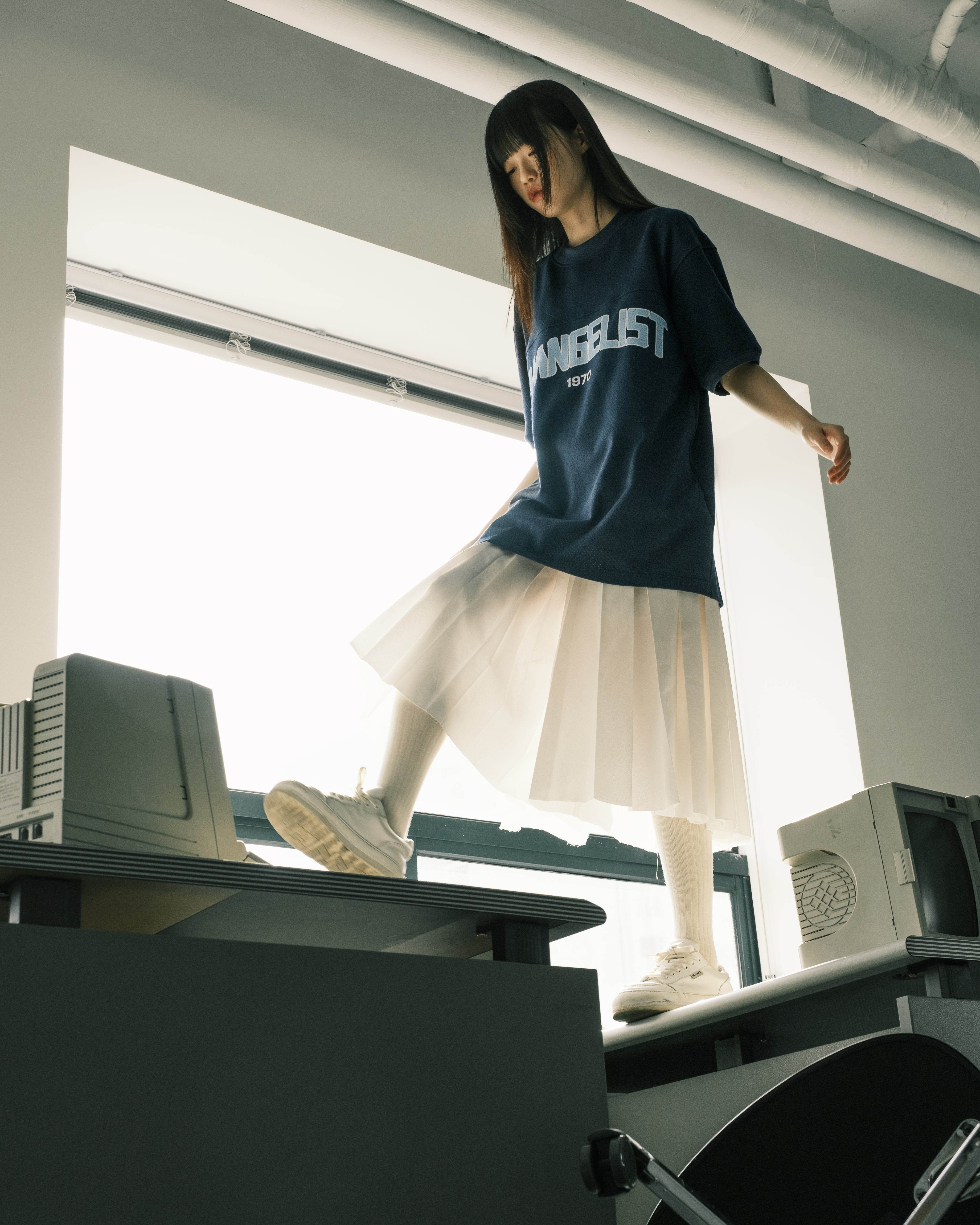 T-SHIRT EVANGELIST_BLUE MARINE