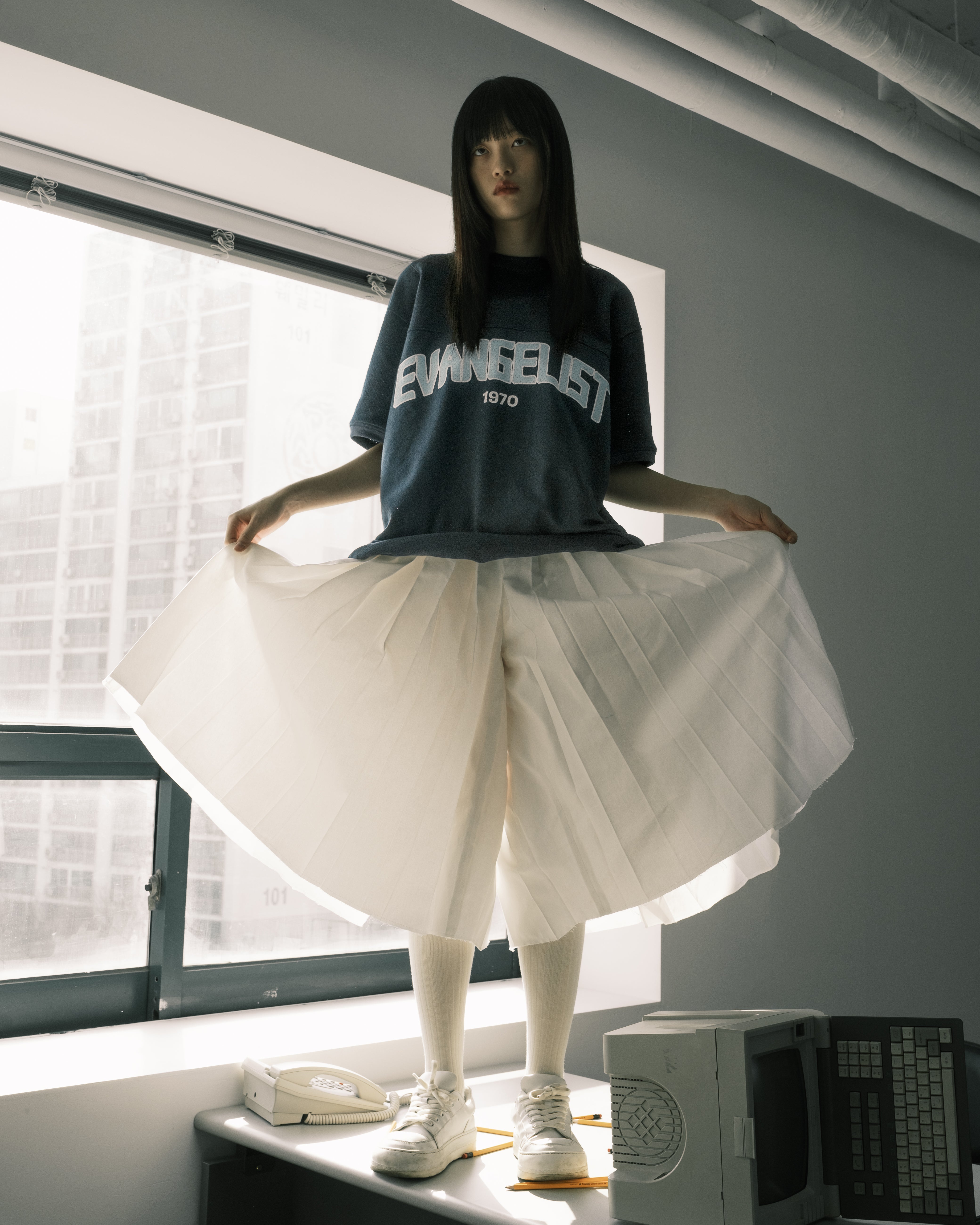 T-SHIRT EVANGELIST_BLUE MARINE