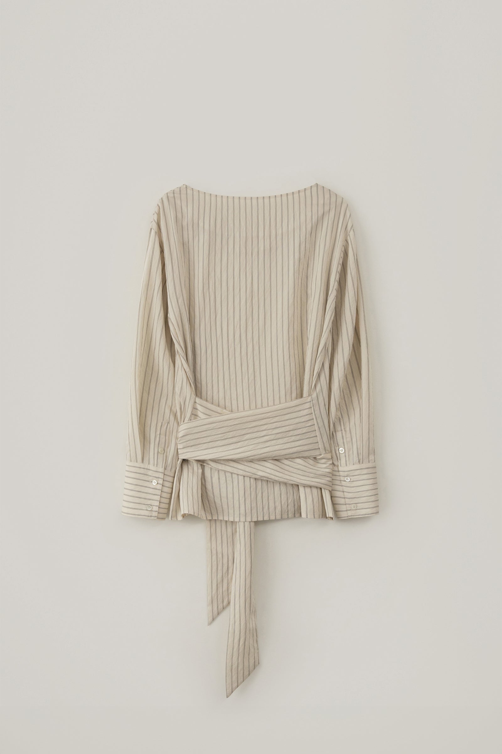 STRIPE STRAP BLOUSE_CREAM