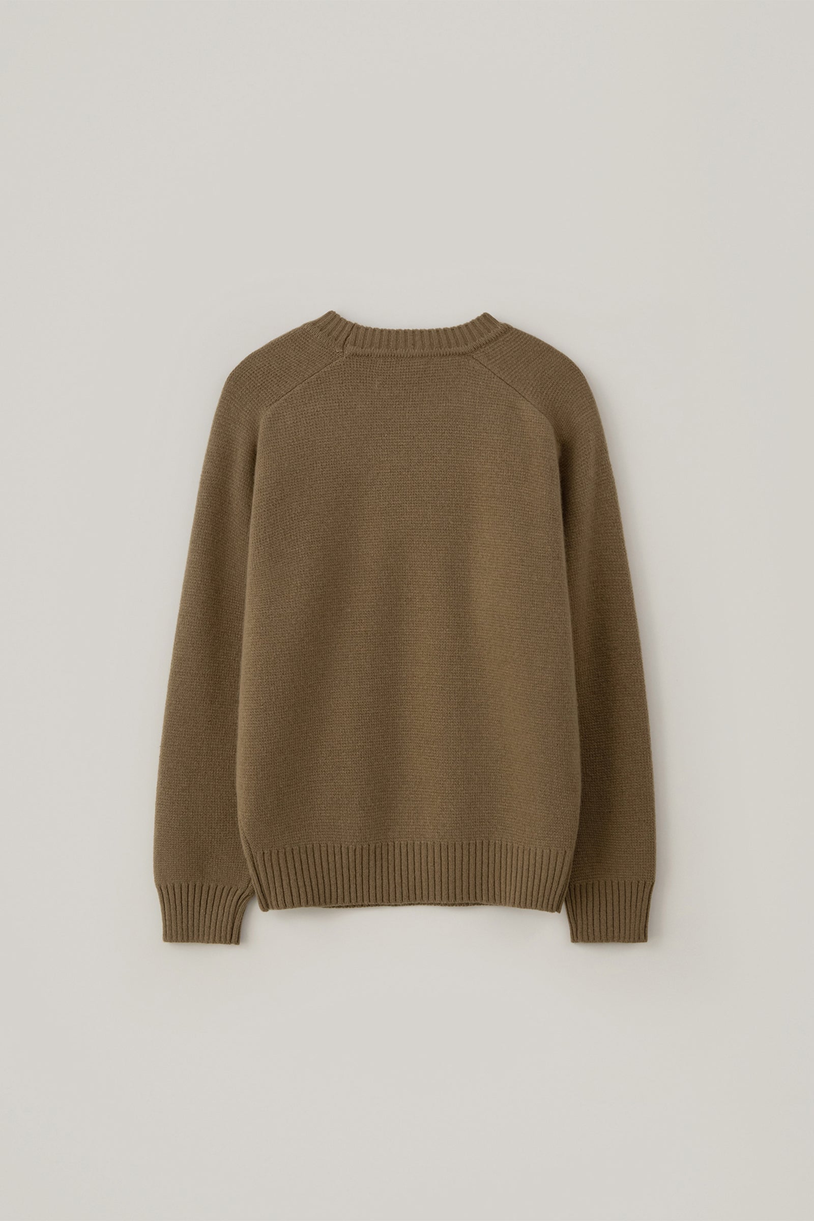 CASHMERE MOSS ROUND KNIT_BEIGE