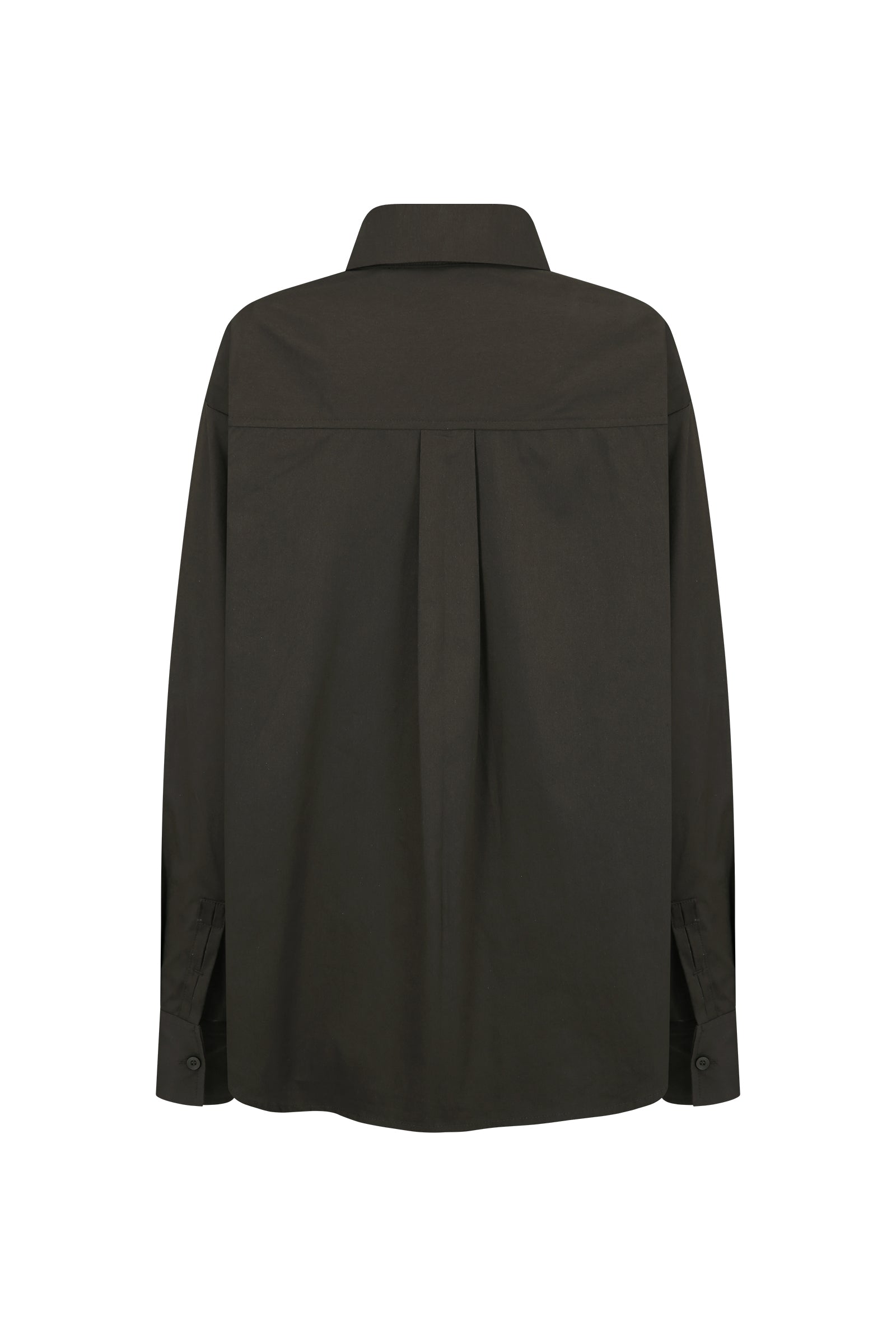CHEMISE BRODÉE CLASSIQUE_MARRON