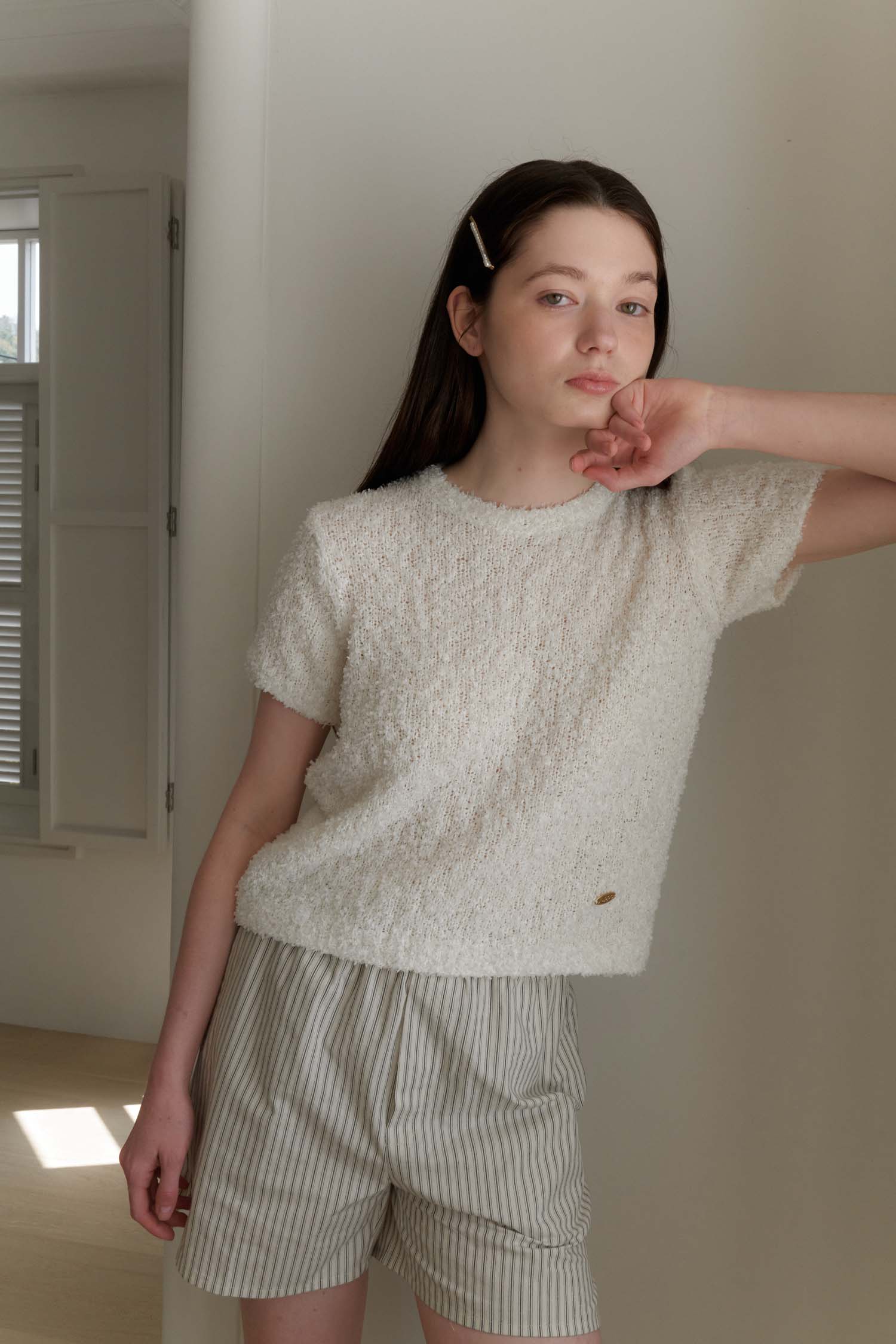 NAVI COLOR KNIT_IVOIRE