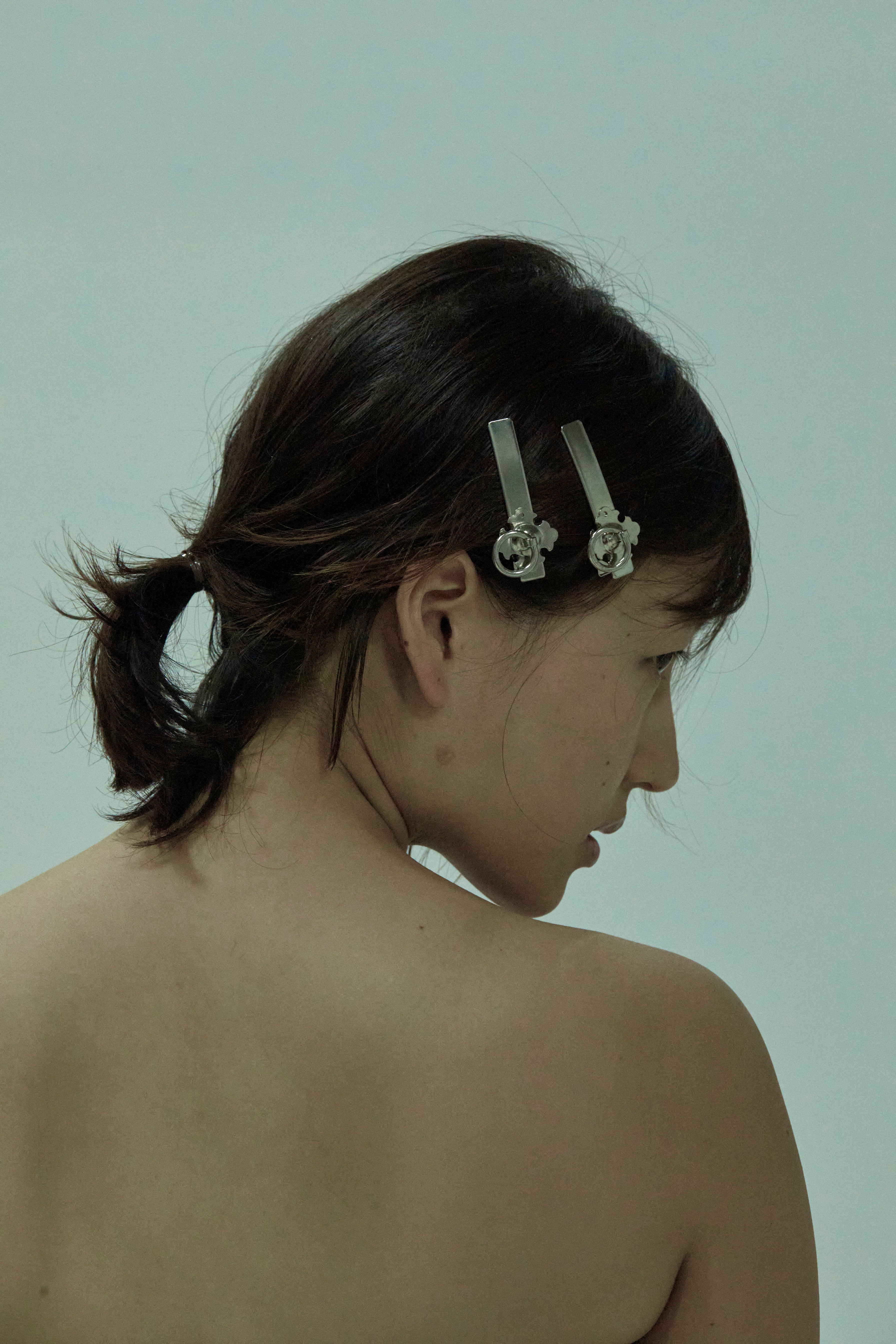 KOREAN DOORKNOB HAIRPIN_ARGENT