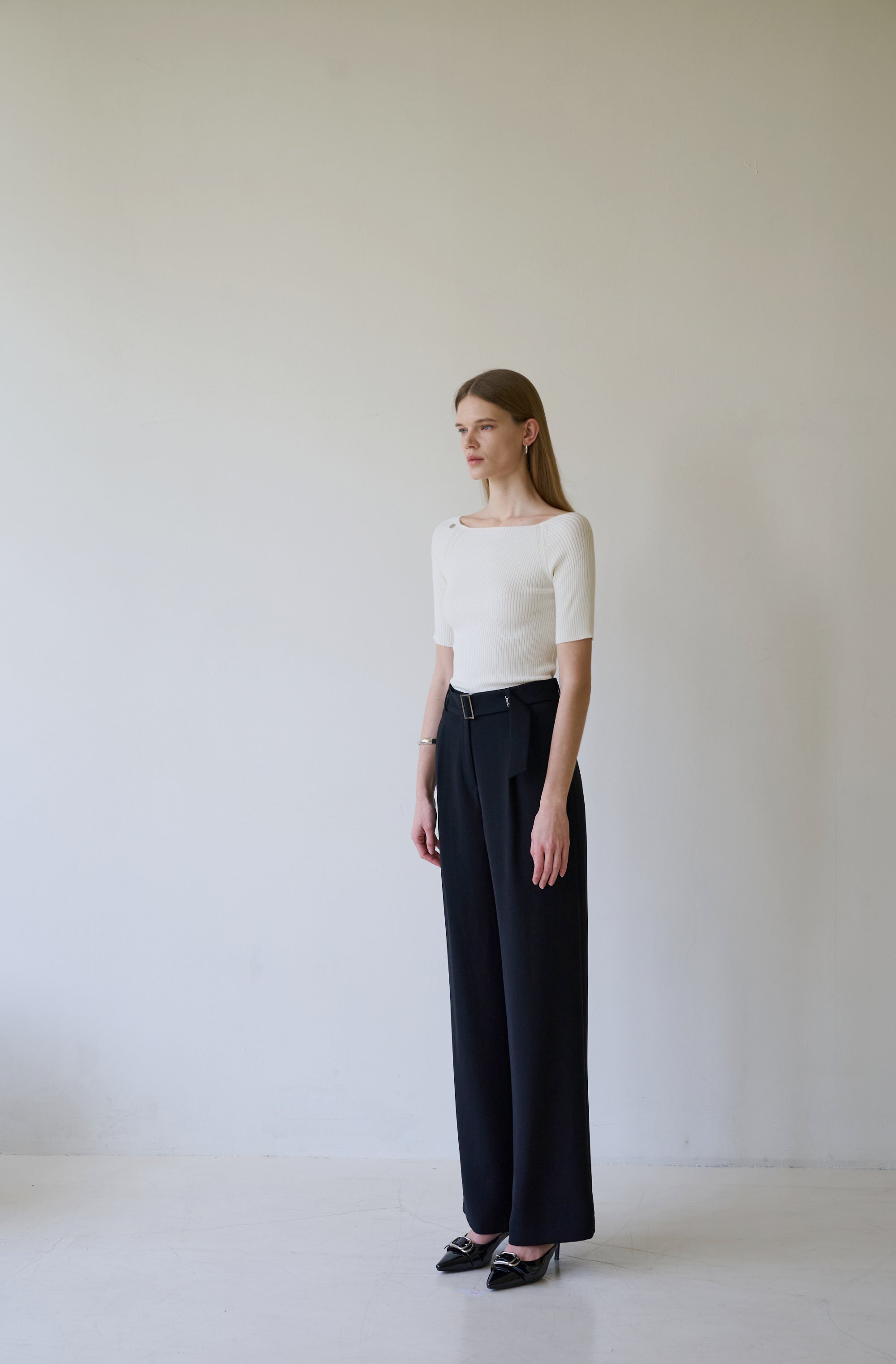2WAY OFF-SHOULDER KNIT_NOIR