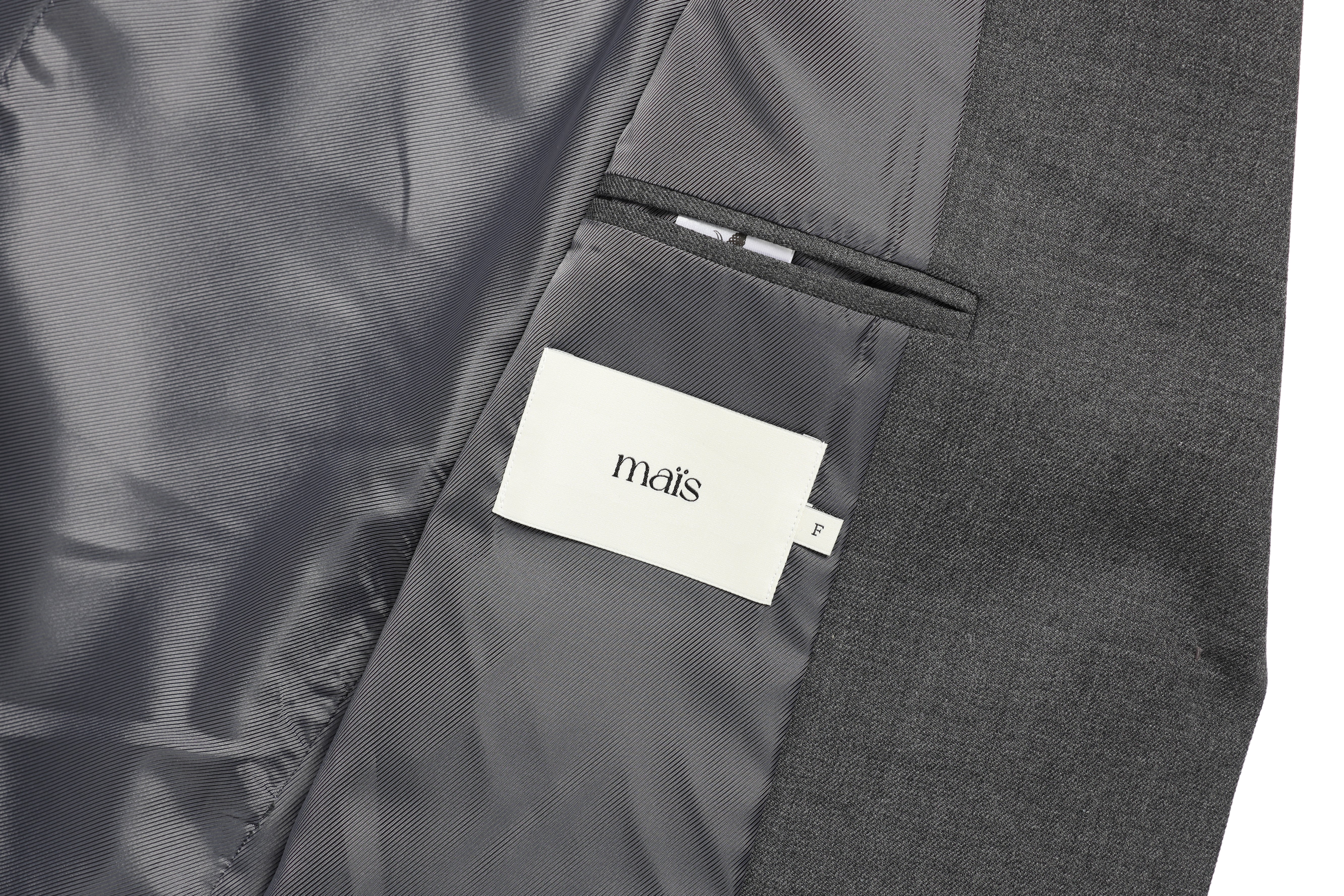 CLASSIC WOOL OUT POCKET JACKET_GRIS