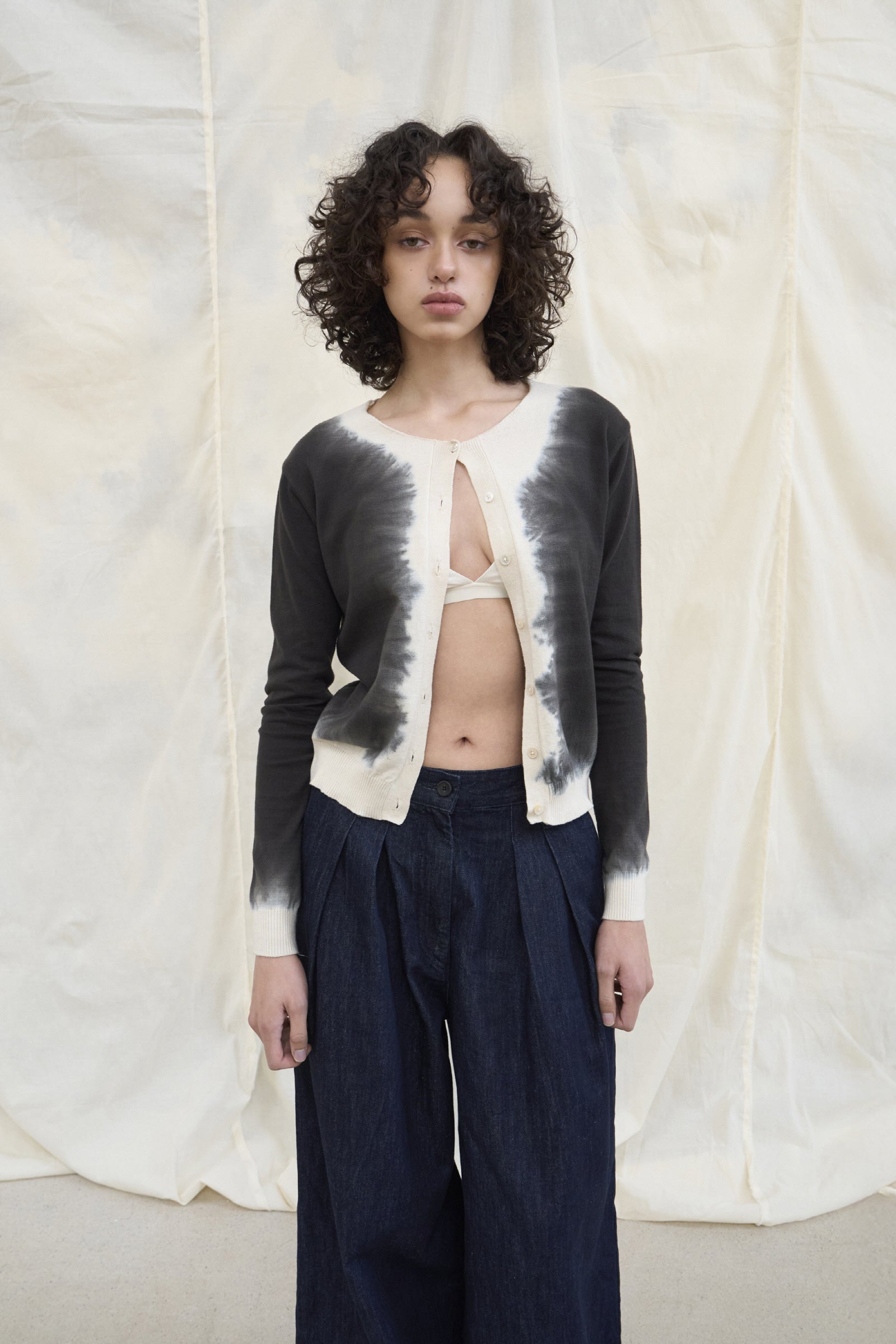 INK CARDIGAN_GREY