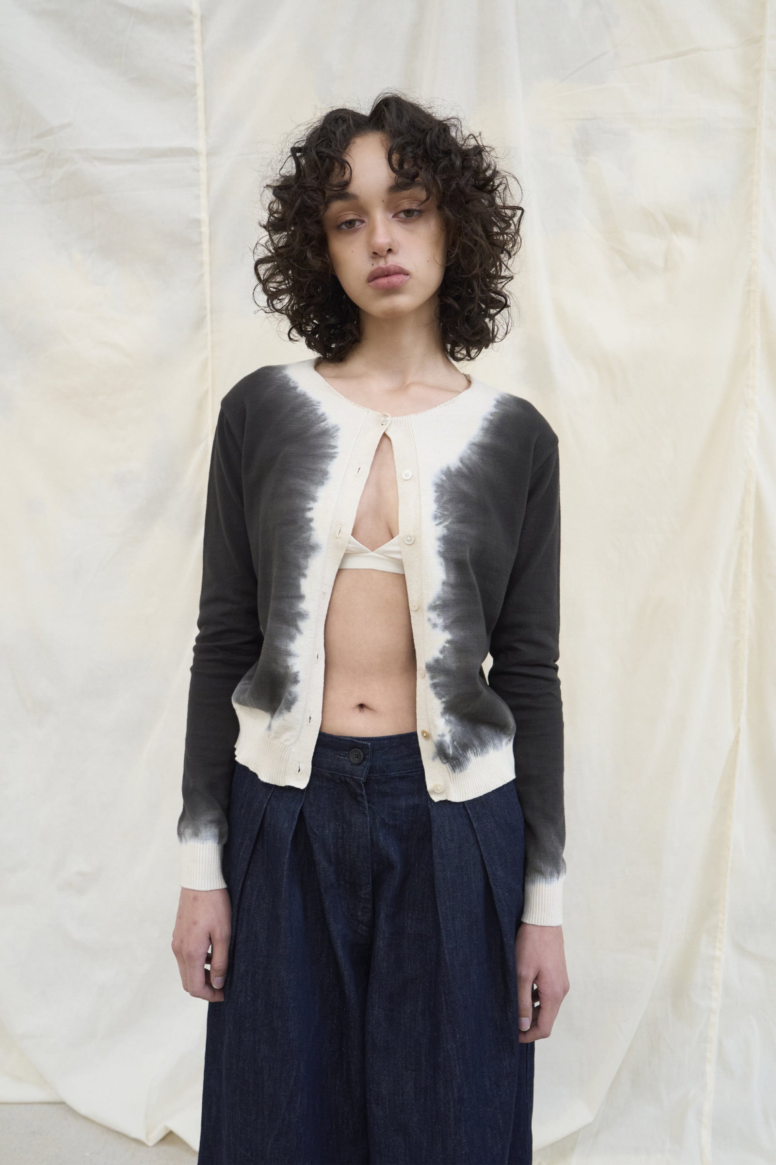 INK CARDIGAN_GREY