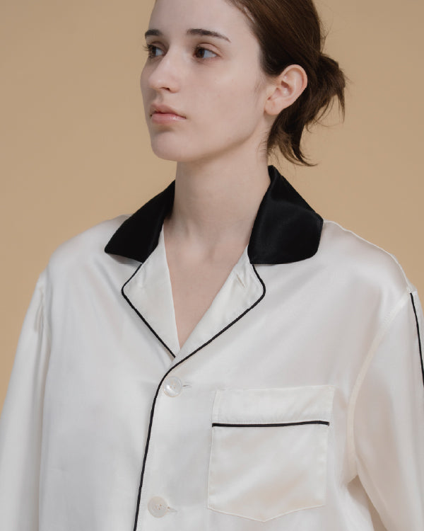 IVORY WHISPER SILK PAJAMAS_IVORY