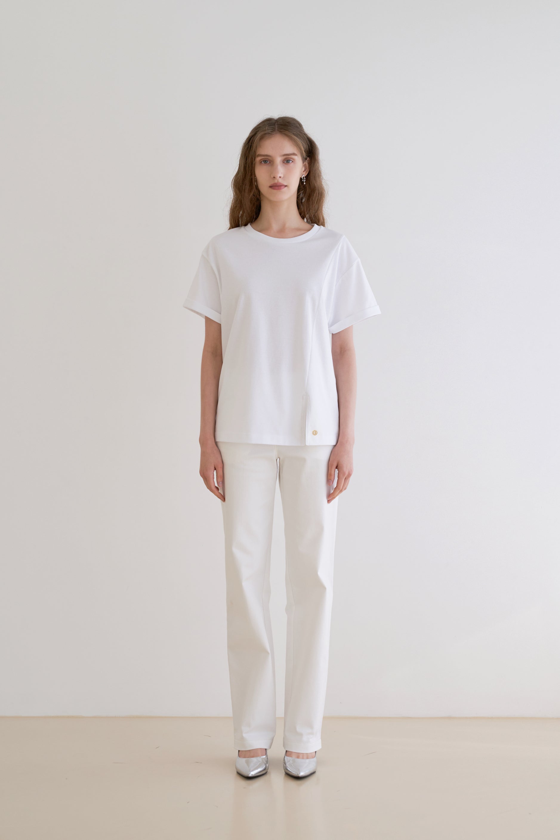 T-SHIRT FENDU PRÉQUEL_BLANC