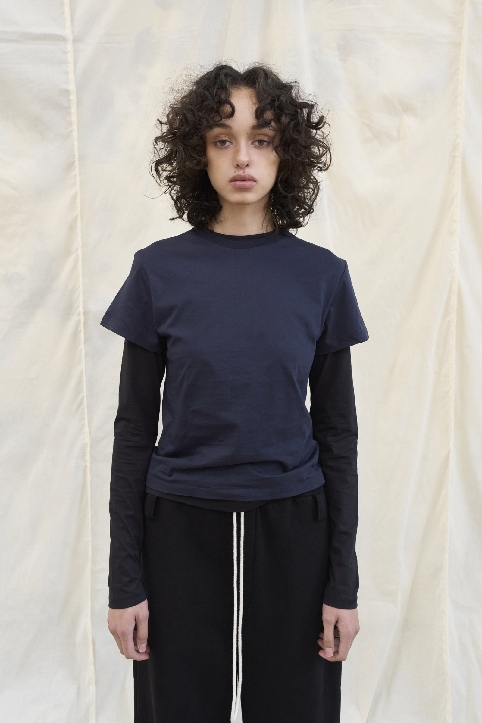 LONG SLEEVE TEE_BLACK